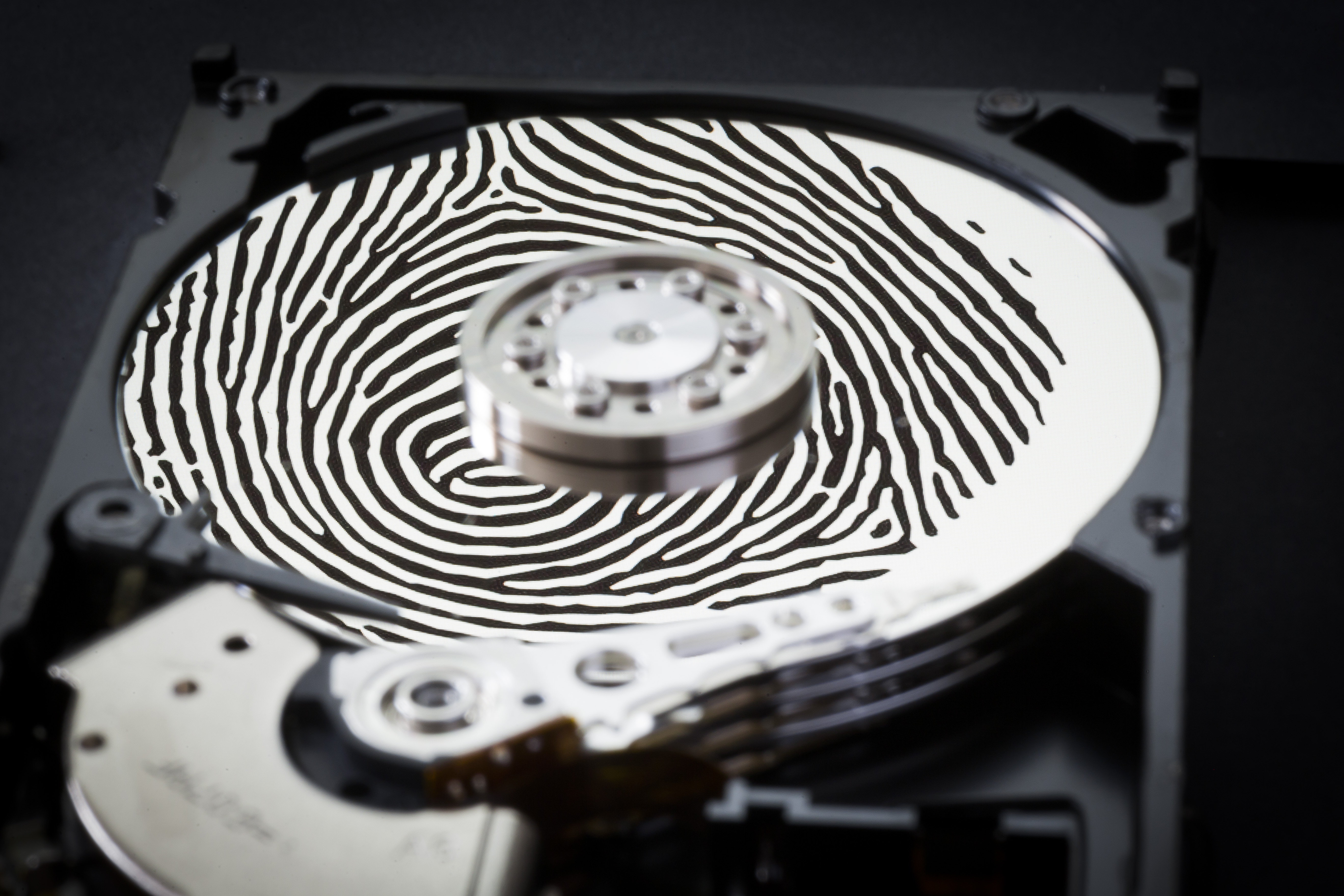 Close-up Of A Hard Drive