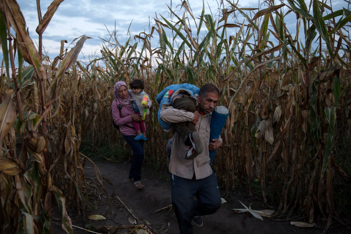 Refugees Are Smuggled Past Authorities In Hungary