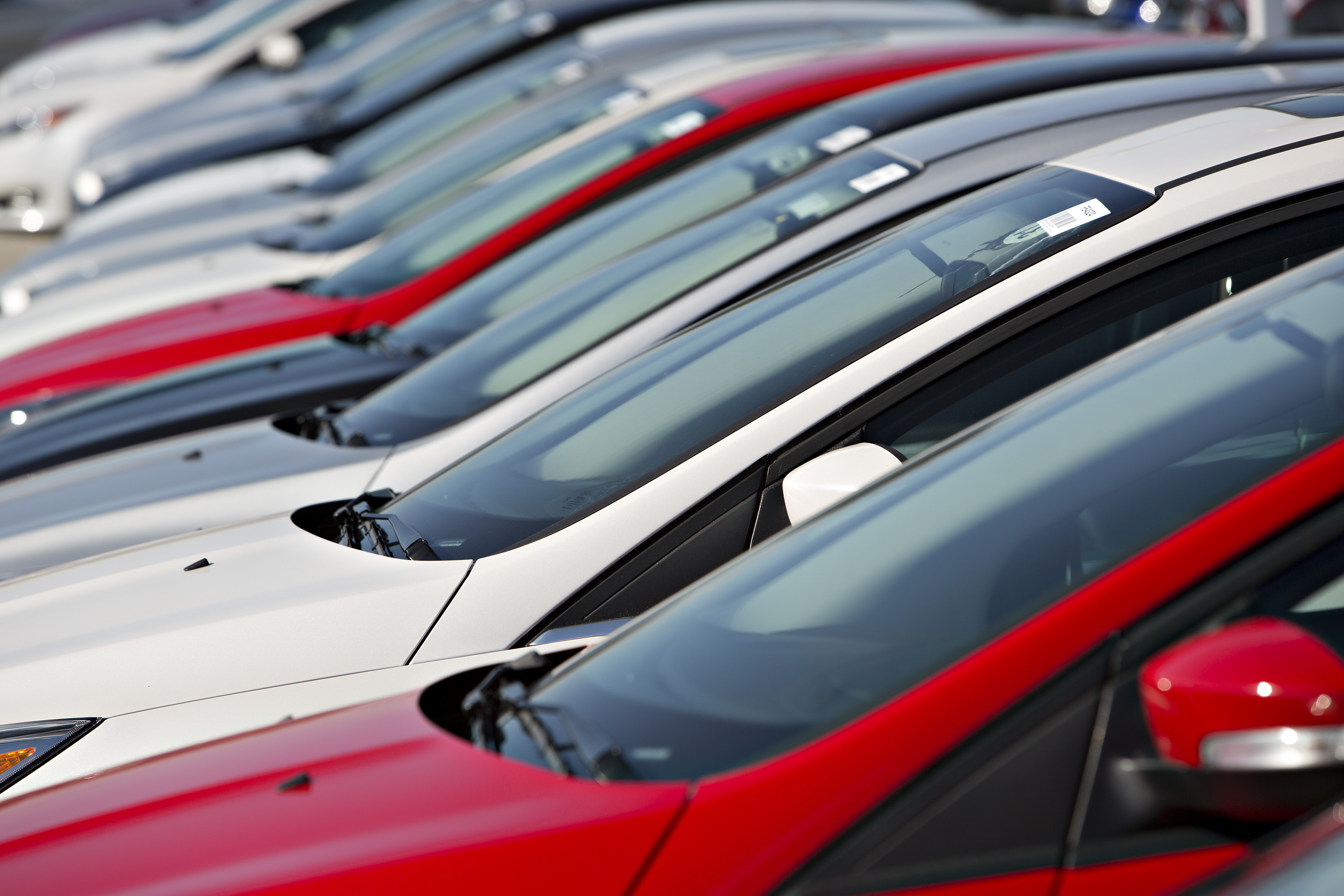 Inside A Car Dealership Ahead Of Motor Vehicle Sales Figures