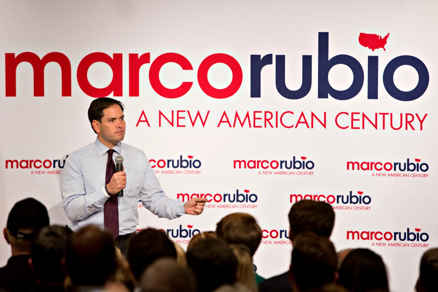 Marco Rubio Rallies With Supporters Ahead Of Republican Presidential Debate
