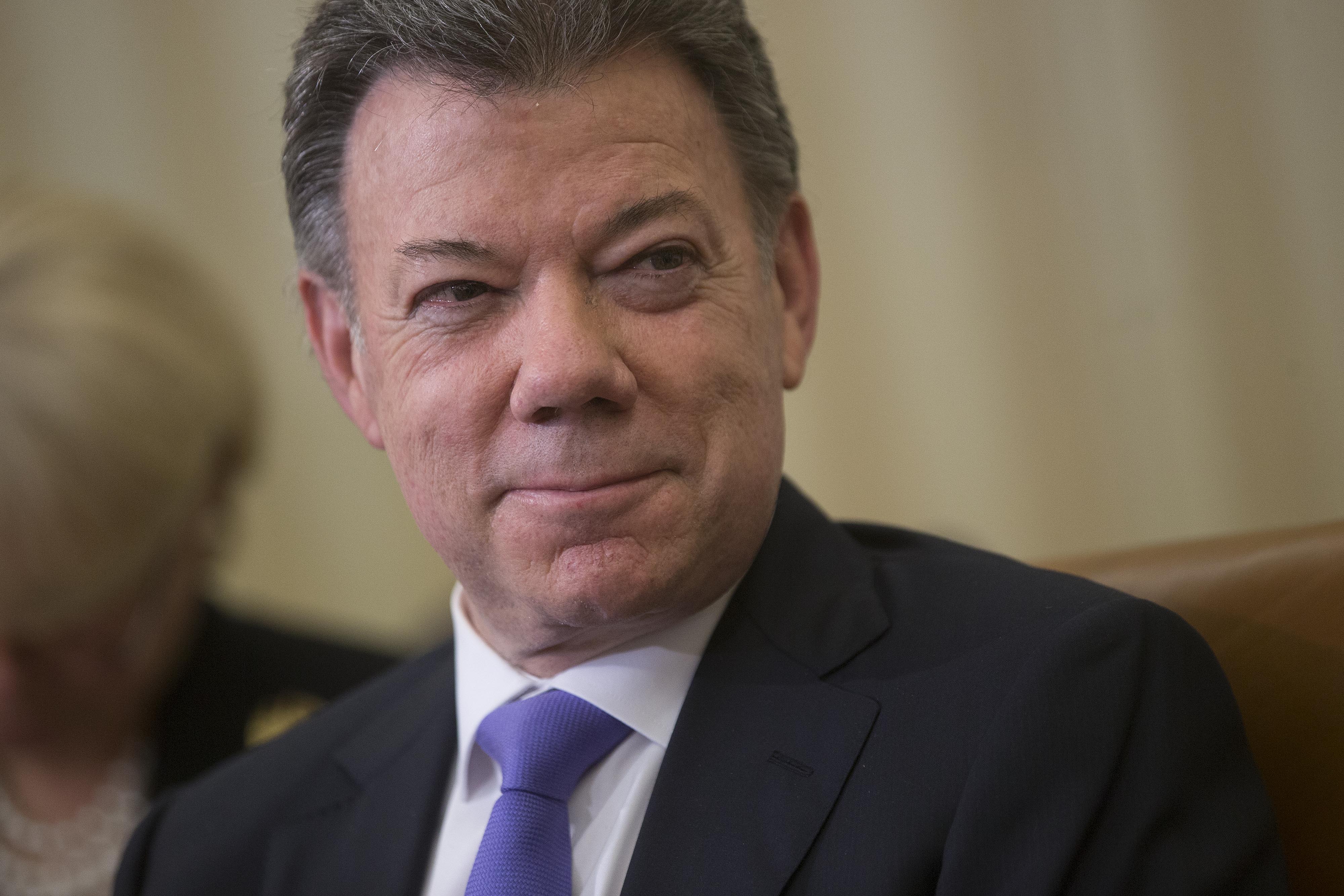 Obama Meets With Colombian President Juan Manuel Santos