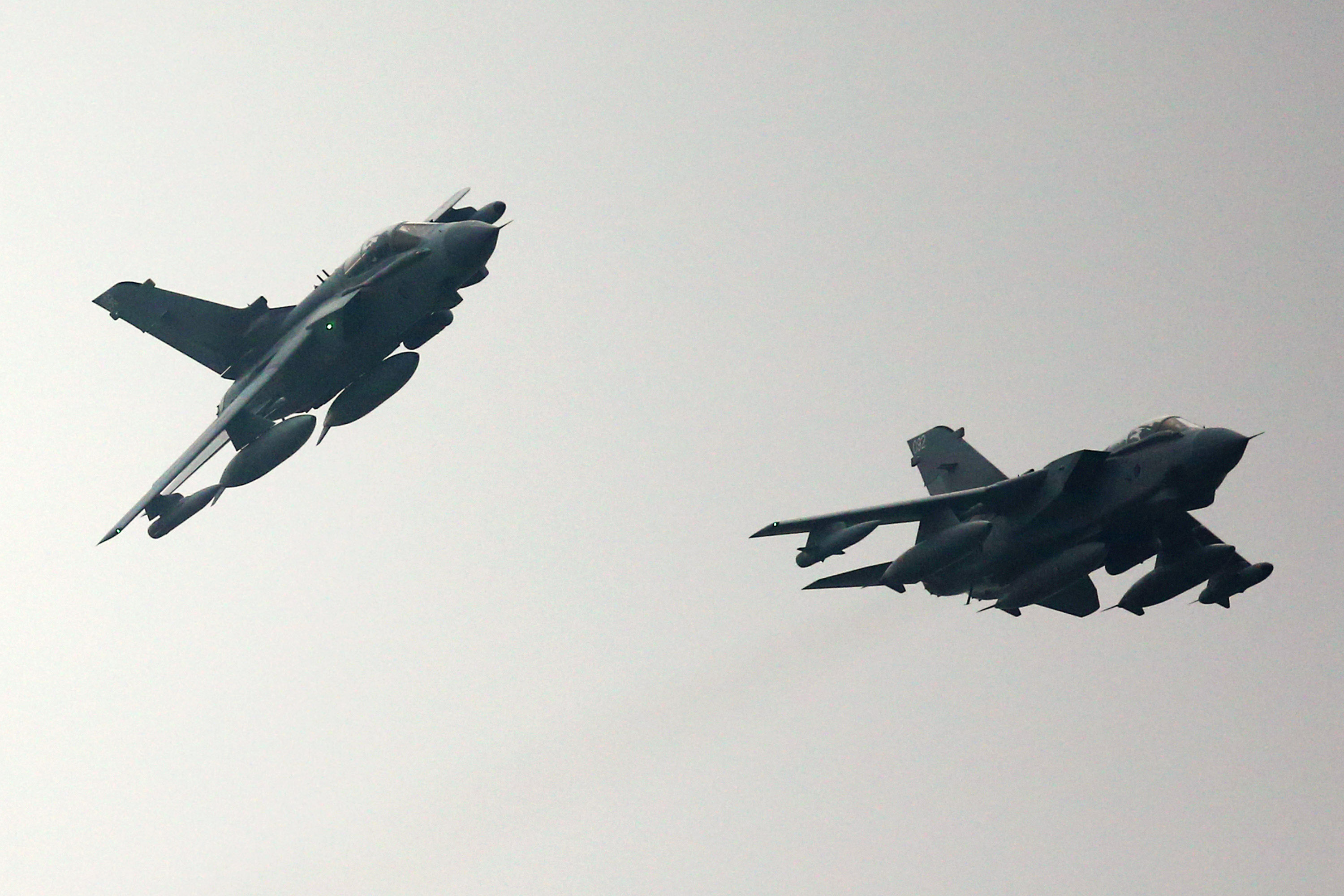 RAF Tornados Arrive Home From Afghanistan For The Last Time