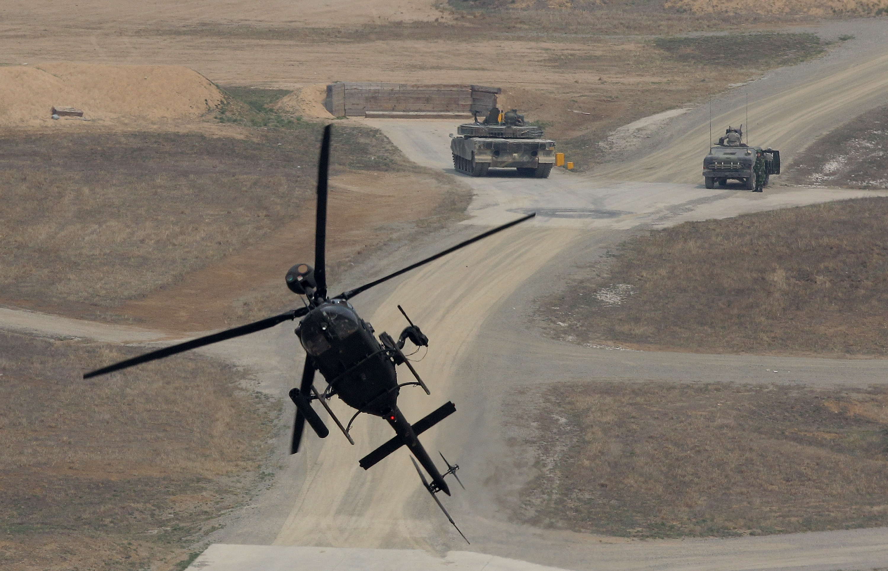 South Korea And U.S. Military Hold Live Fire Exercise