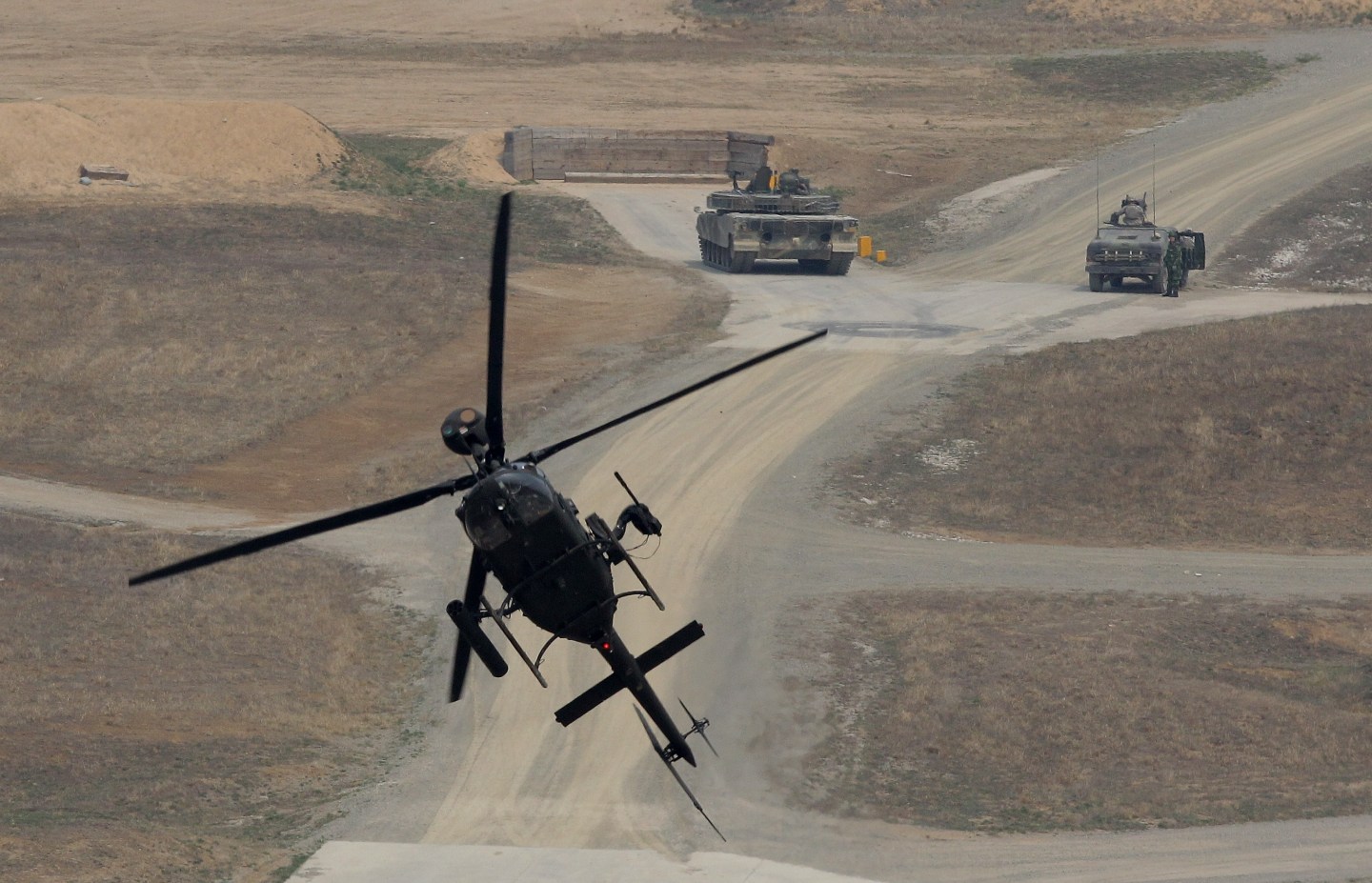 South Korea And U.S. Military Hold Live Fire Exercise