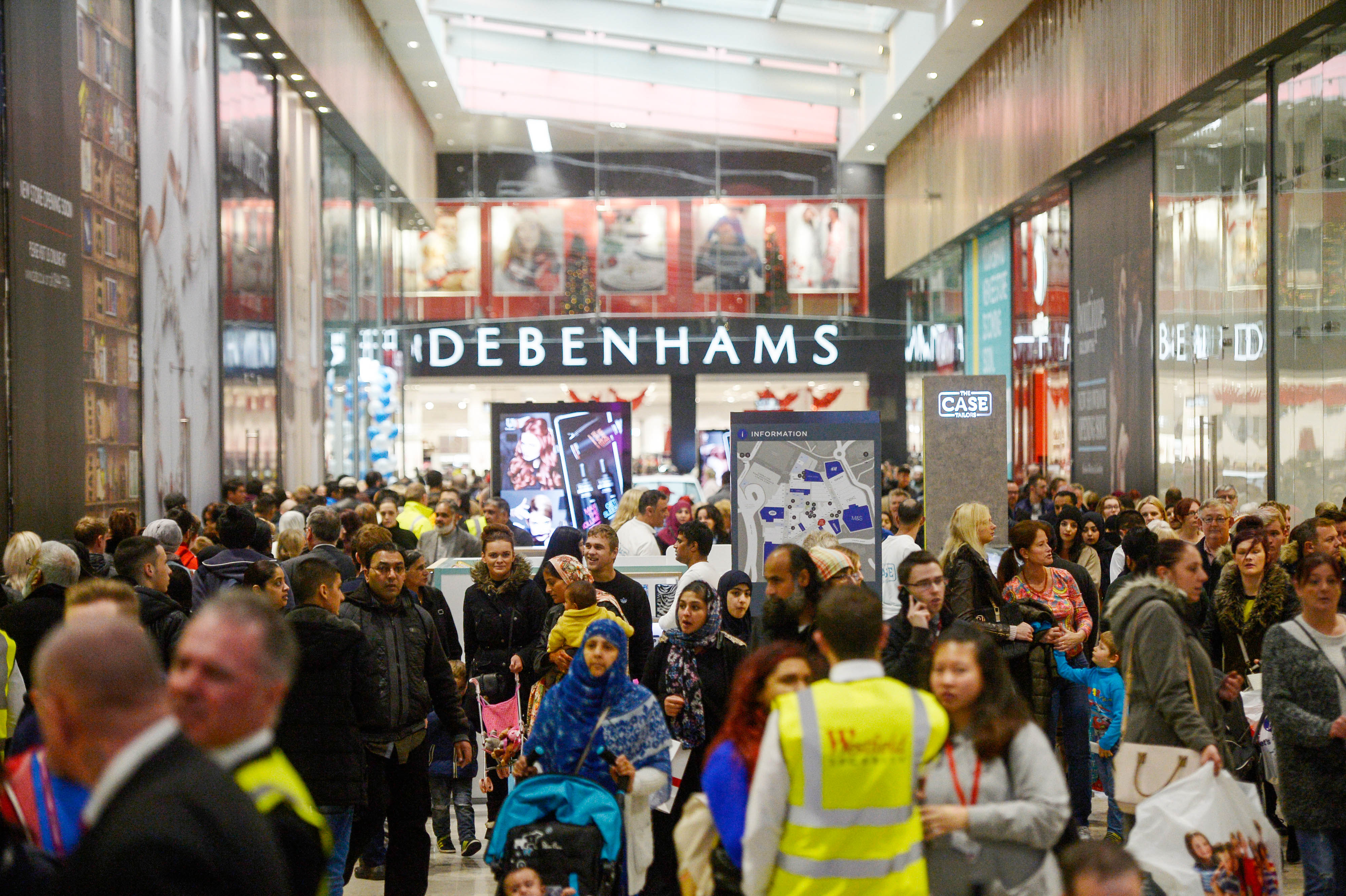 Opening Of $419 million, 550,000 Square-Foot Shopping Complex The Broadway