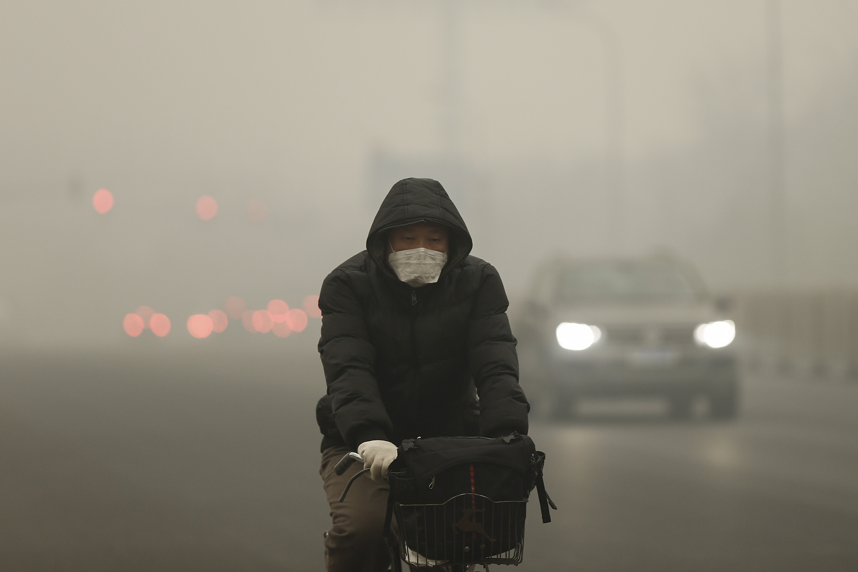 Beijing Blanketed In Heavy Smog