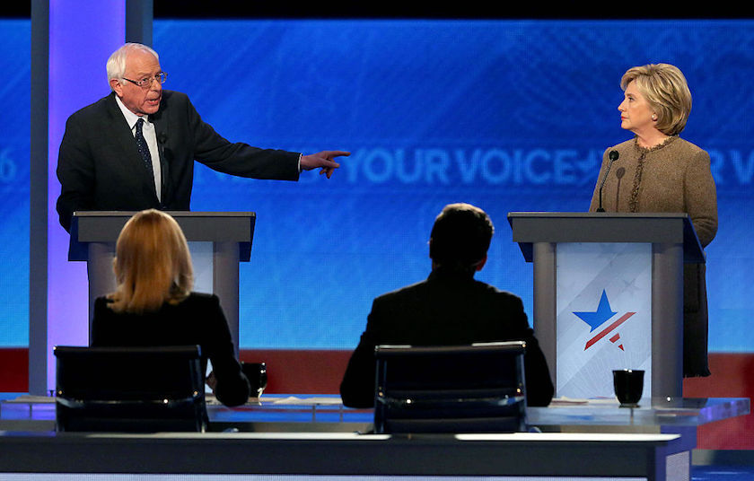Democratic Presidential Candidates Debate In New Hampshire