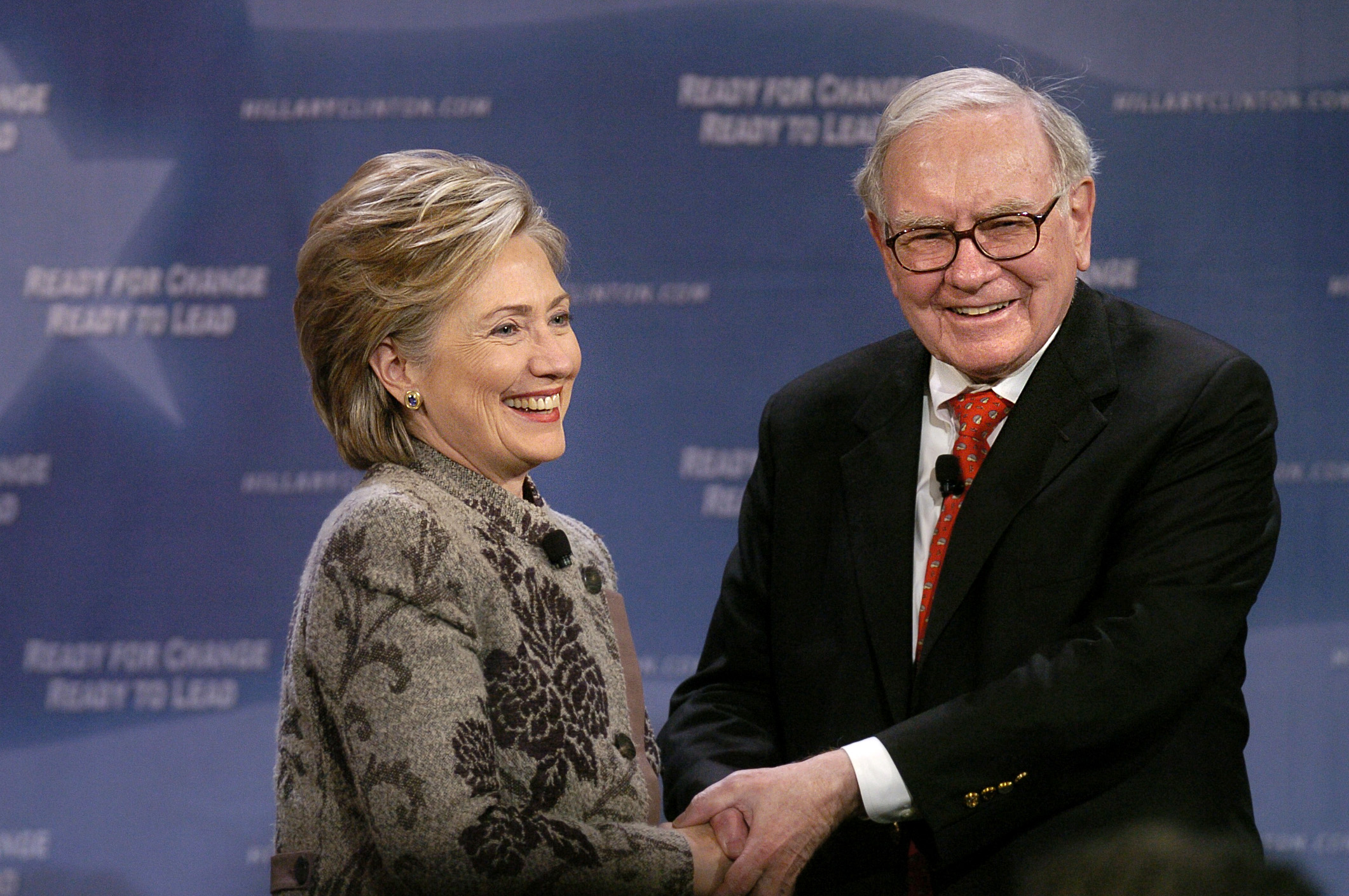 U.S. Senator Hillary Clinton, a Democrat from New York and 2