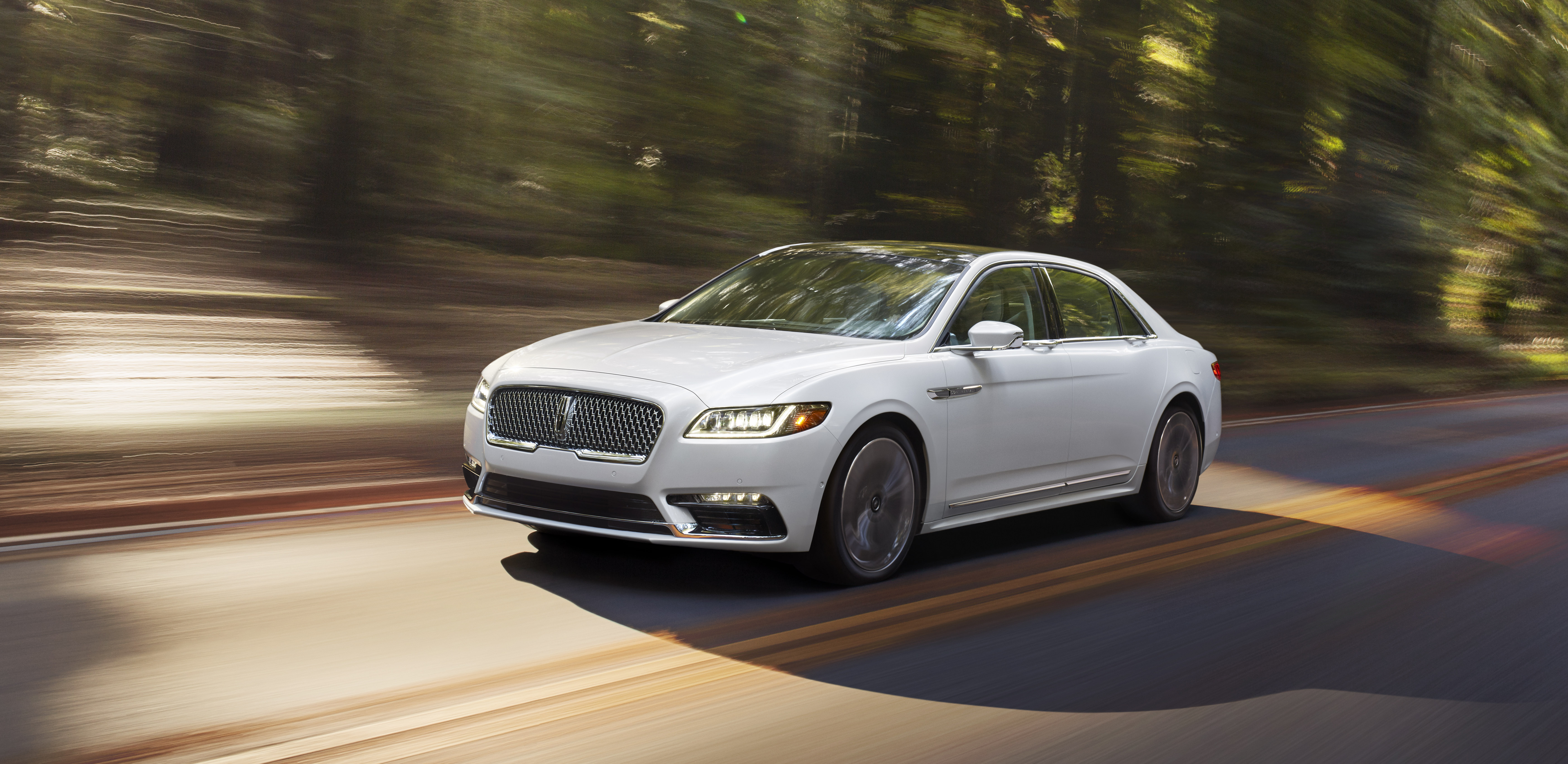 The all-new Lincoln Continental flagship sedan goes on sale in the fall.