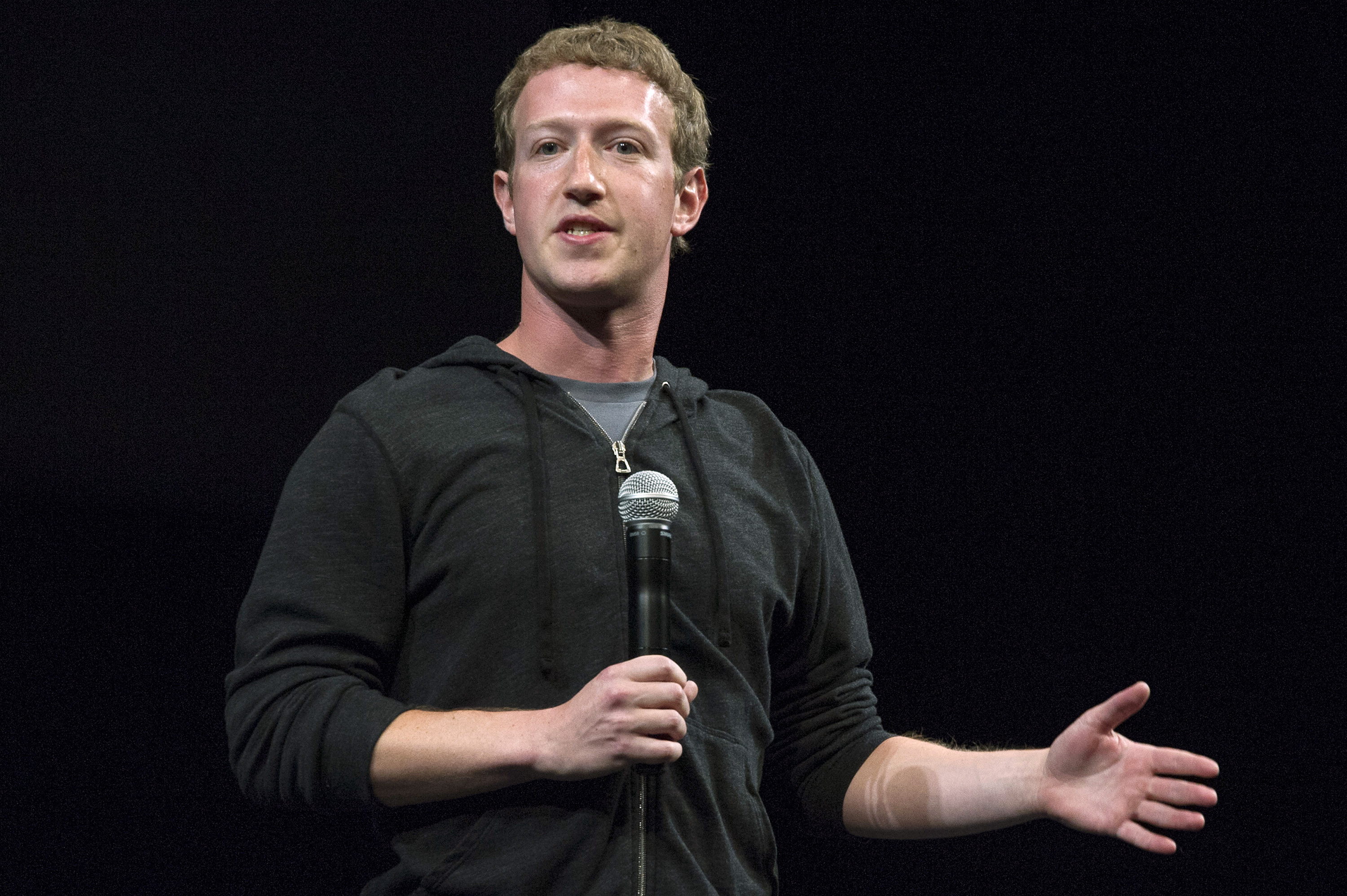 Mark Zuckerberg Facebook CEO at Panel Discussion For "Documented" 2013