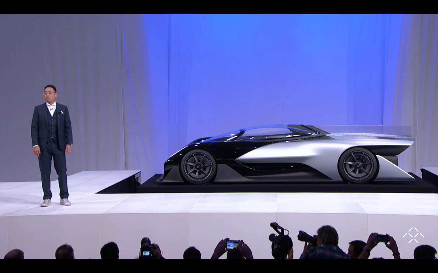 Faraday Future FFZERO1 concept car at CES 2016