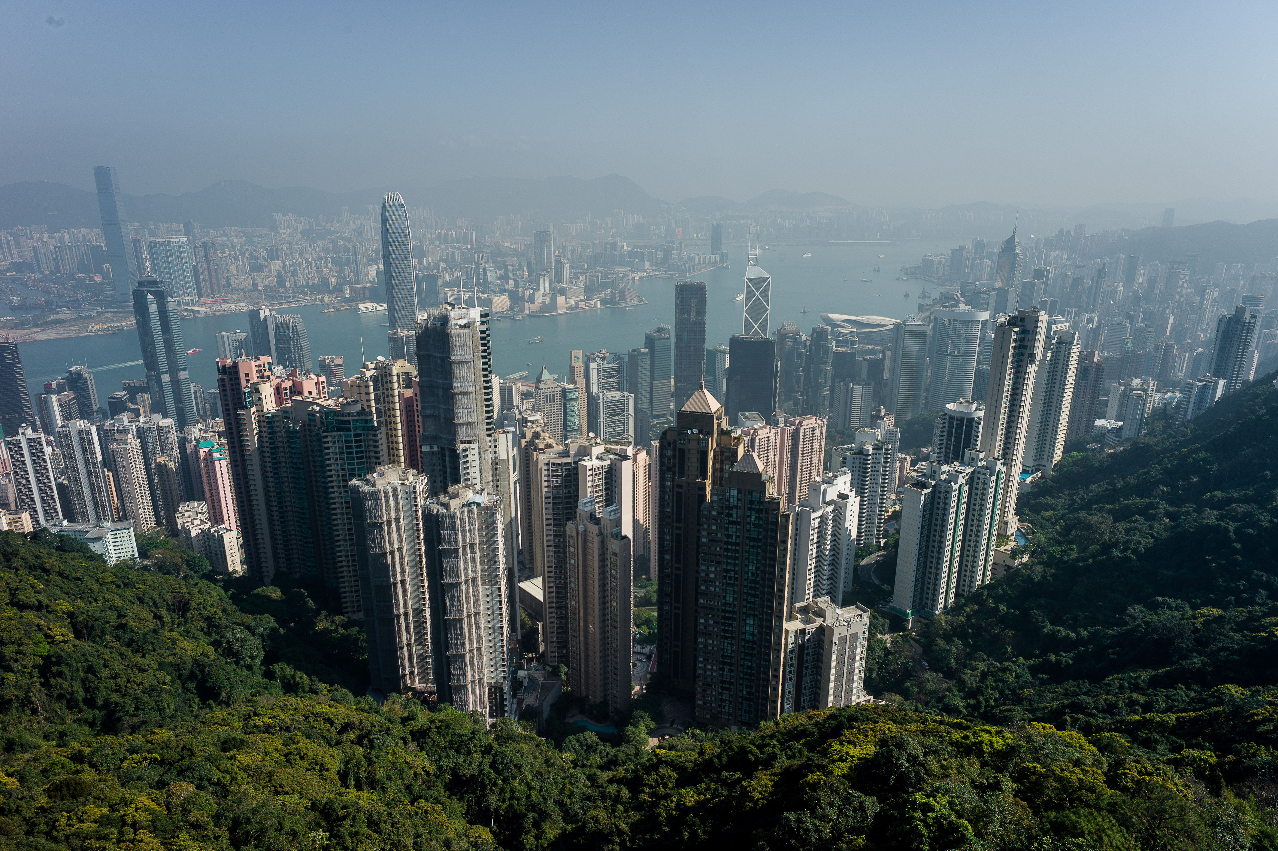 HONG KONG-THEME-POLLUTION
