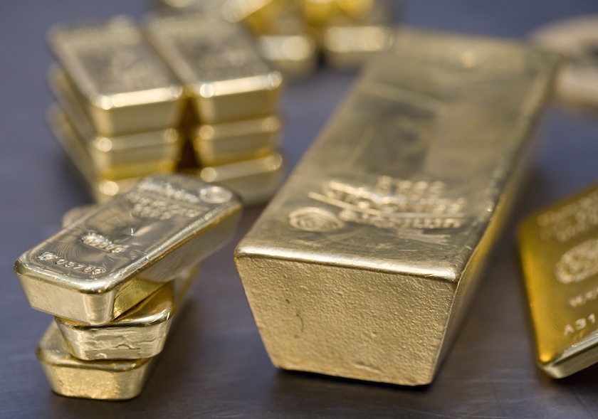 Gold, gold bullions.