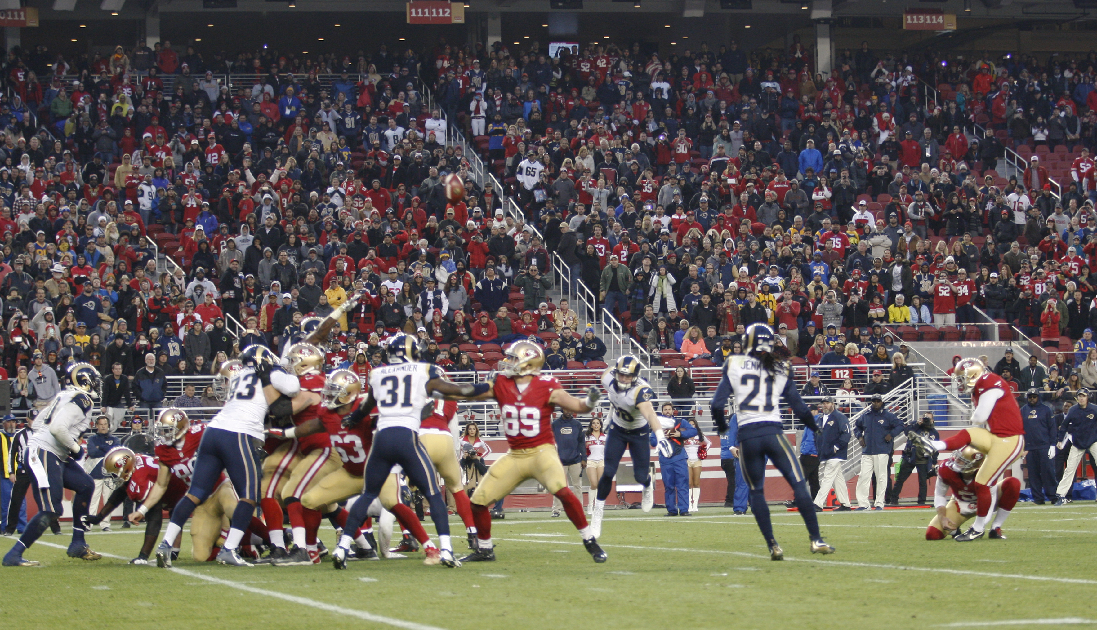 St. Louis Rams v San Francisco 49ers