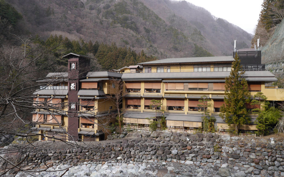 Exterior of the world's oldest hotel