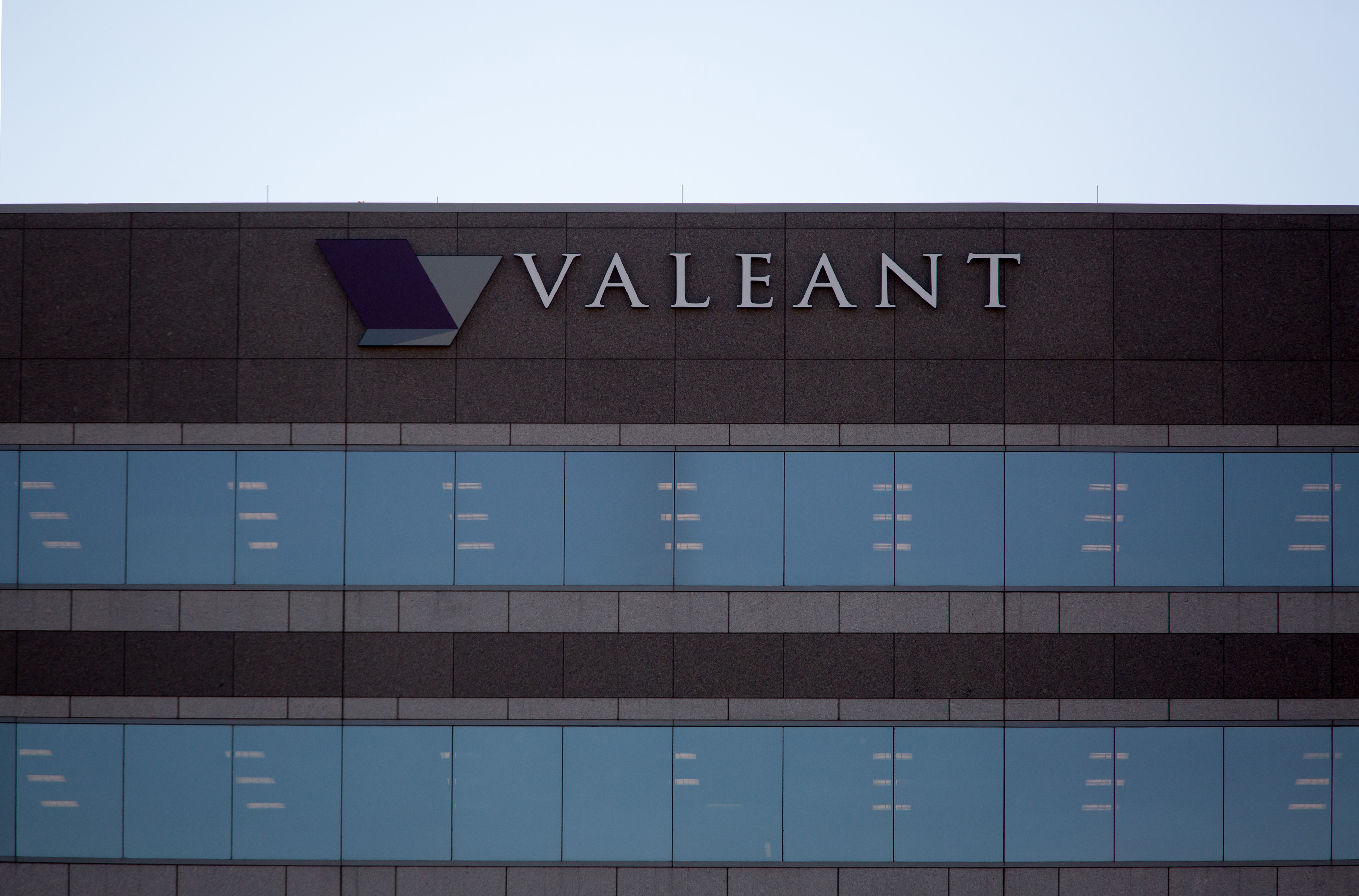 The headquarters of Valeant Pharmaceuticals International, Inc. stands in Bridgewater Township, U.S., on Wednesday Nov. 04, 2015. Photographer: Michael Nagle/Bloomberg