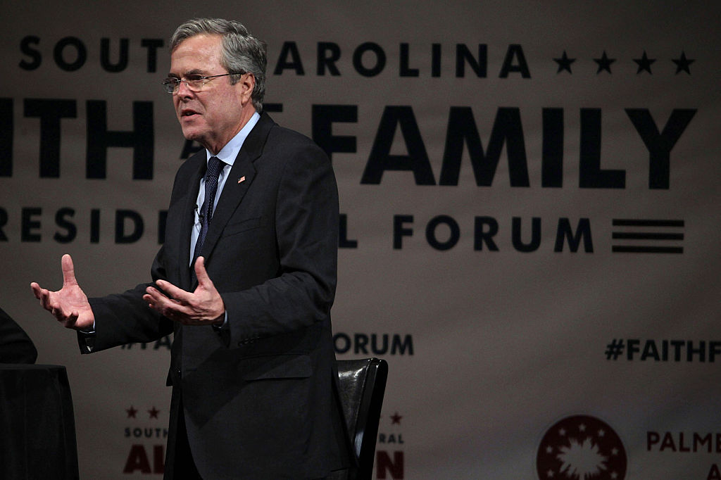 Republican Presidential Candidates Address Faith And Family Forum In S. Carolina