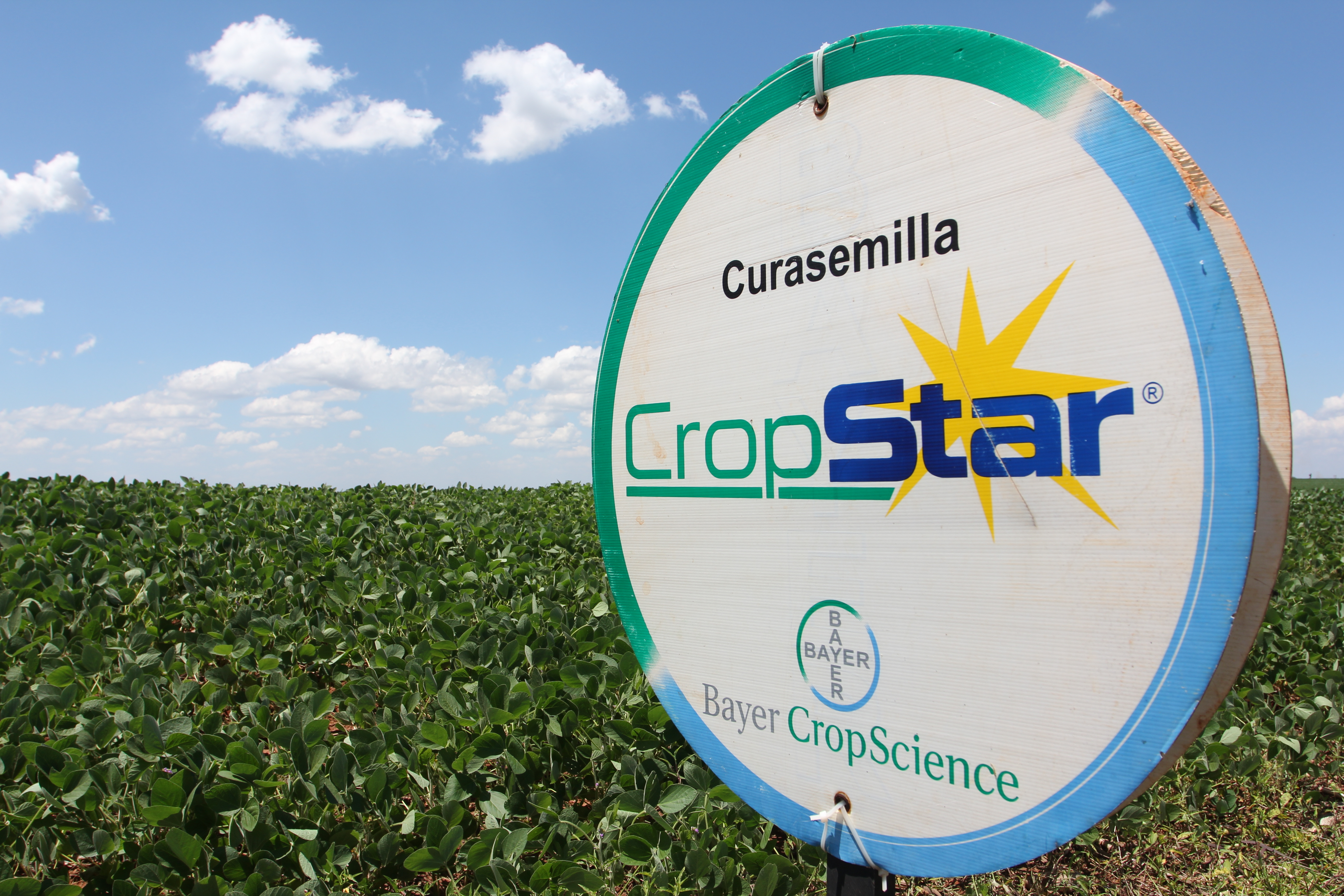 Paraguay: Advertising for the Cropstar insecticide from Bayer cropscience