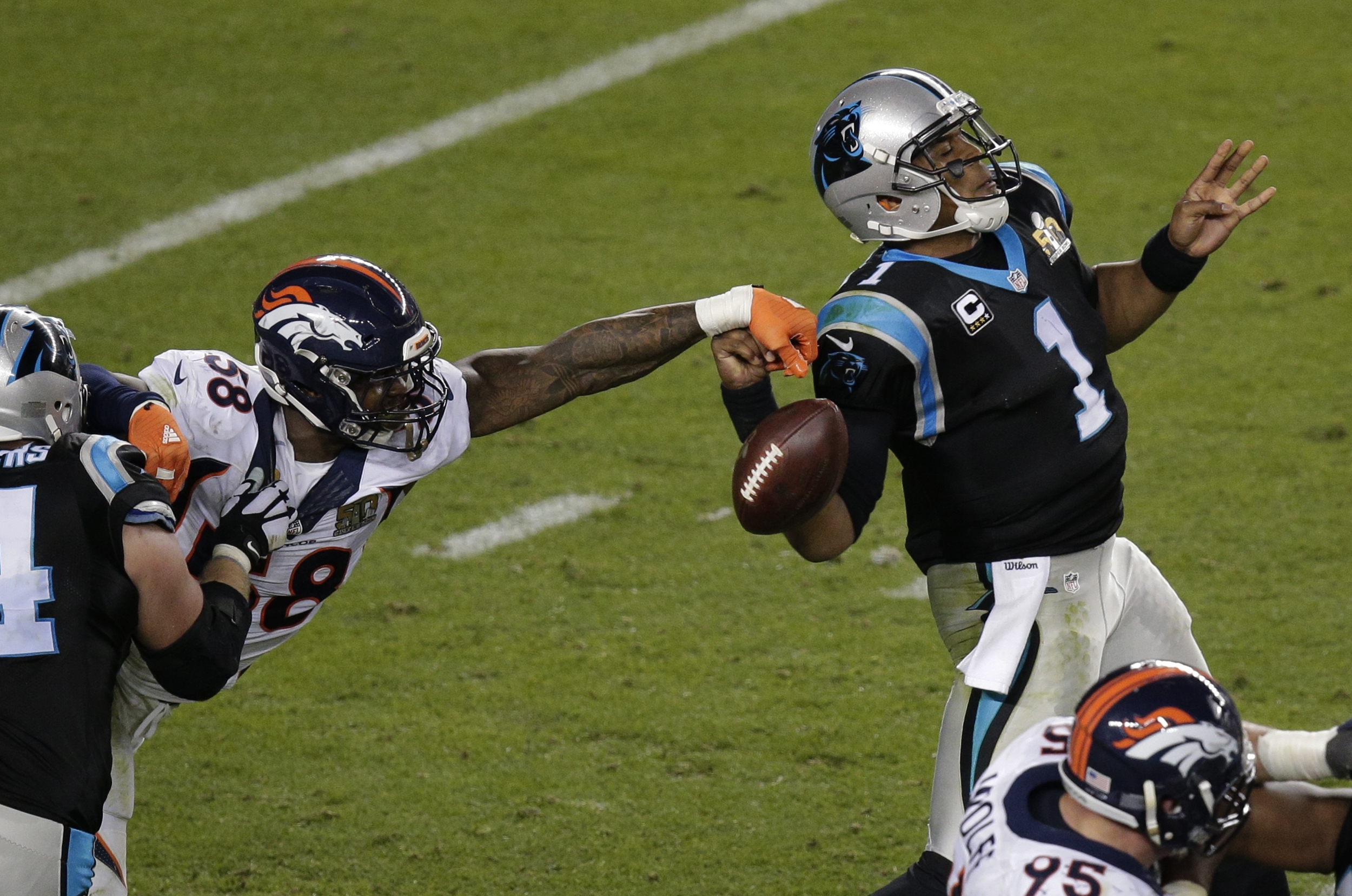 APTOPIX Super Bowl Football