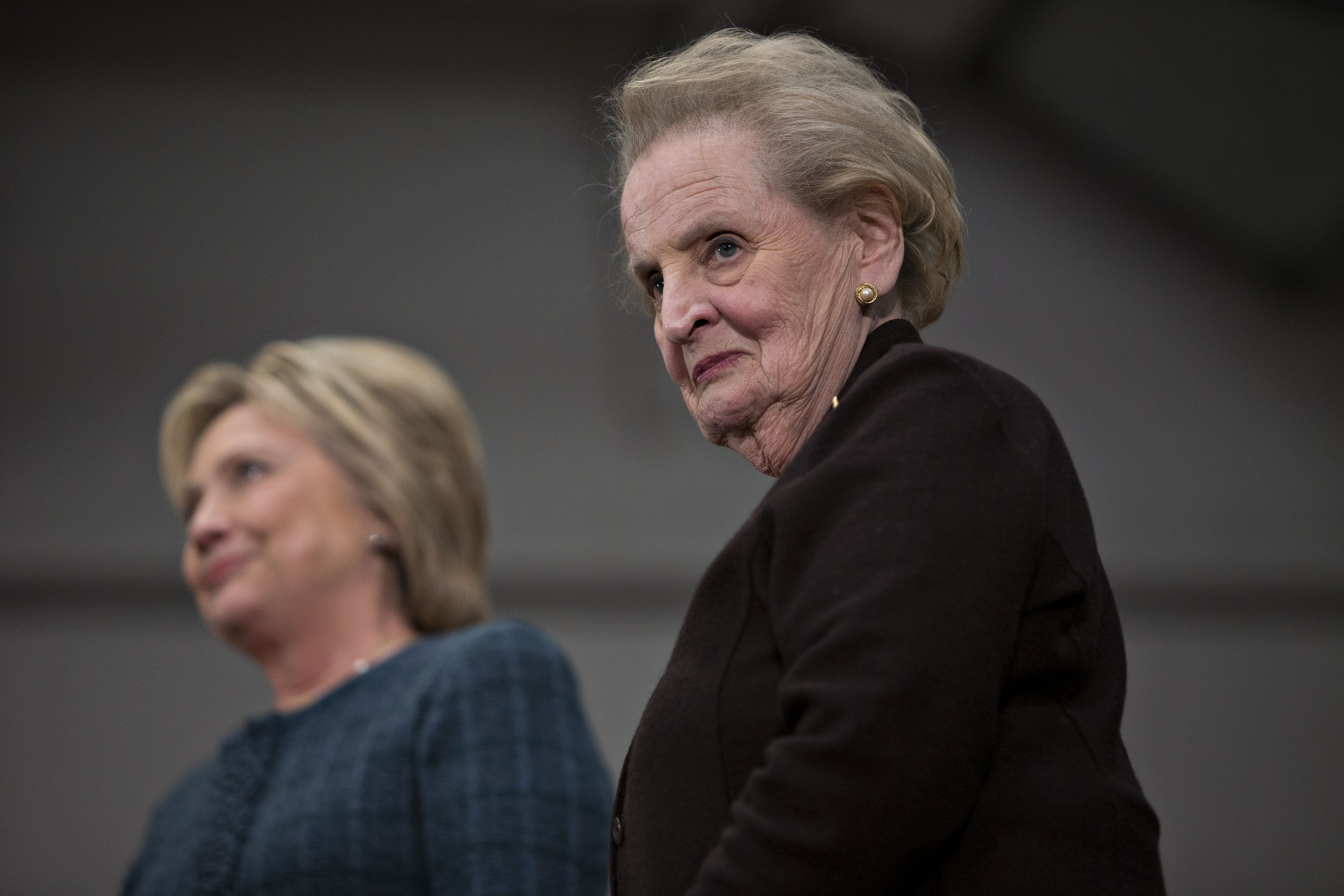 Presidential Candidate Hillary Clinton Holds New Hampshire Rally