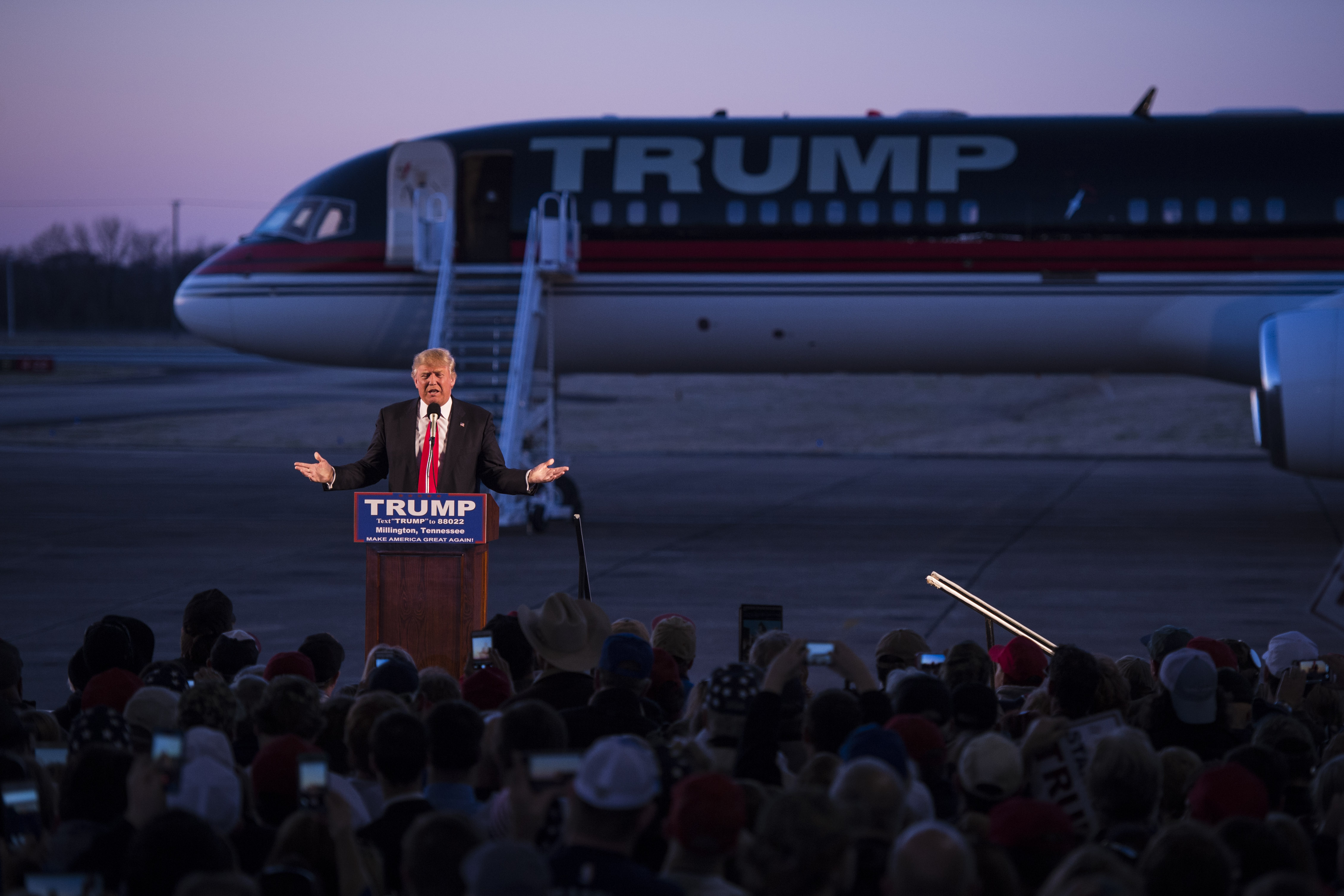 Donald Trump in Tennessee.