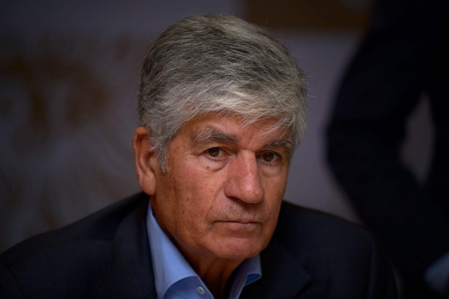 Maurice Levy, Chairman &amp; CEO of Publicis Group, Addresses A Press Conference