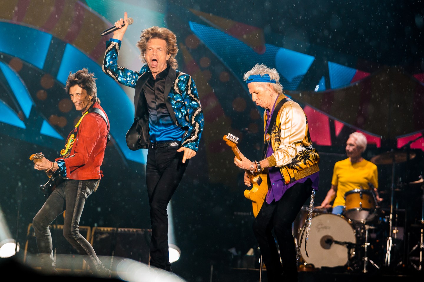 Rolling Stones America Latina Ole Tour In Sao Paulo