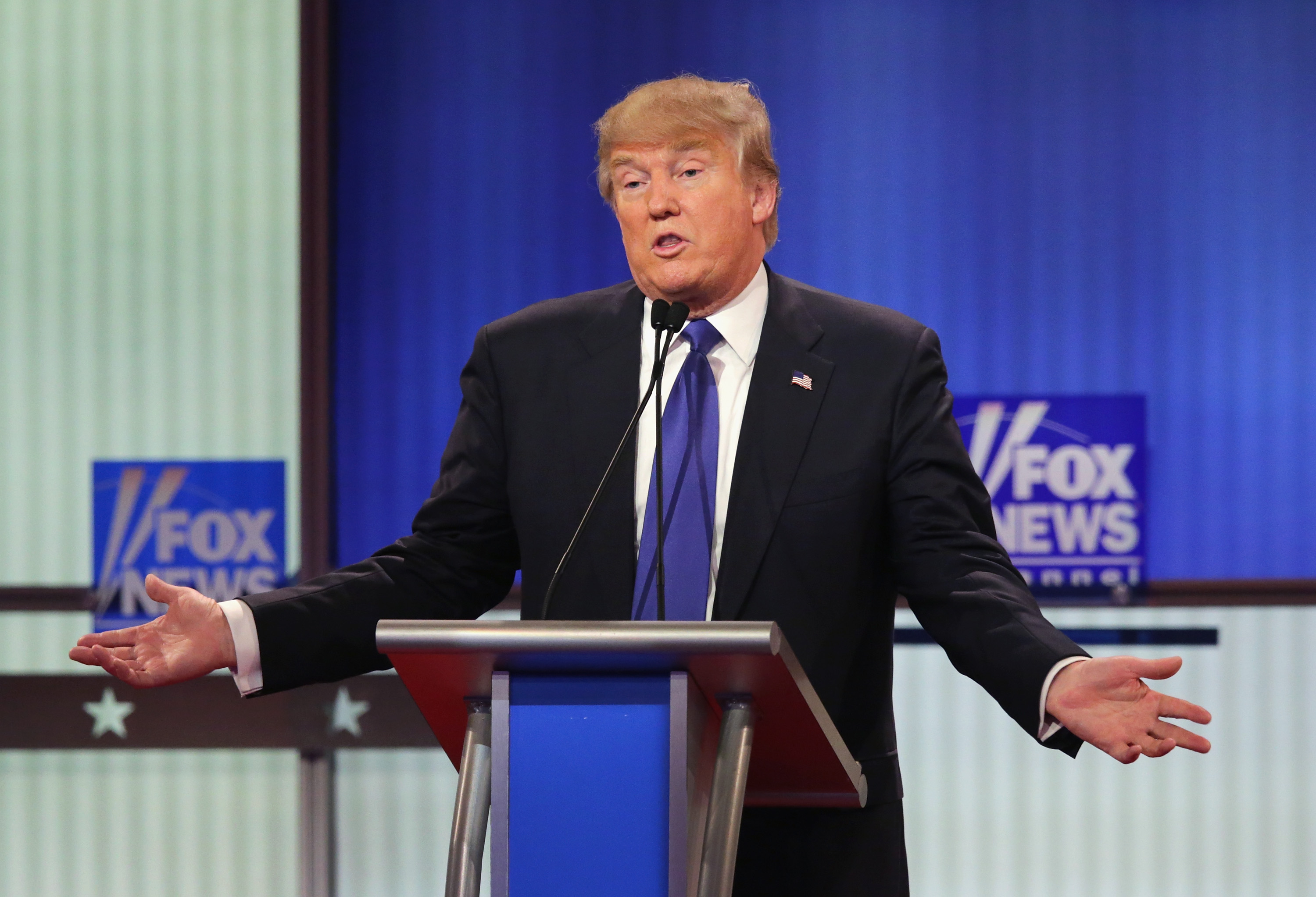 GOP Presidential Candidates Debate In Detroit
