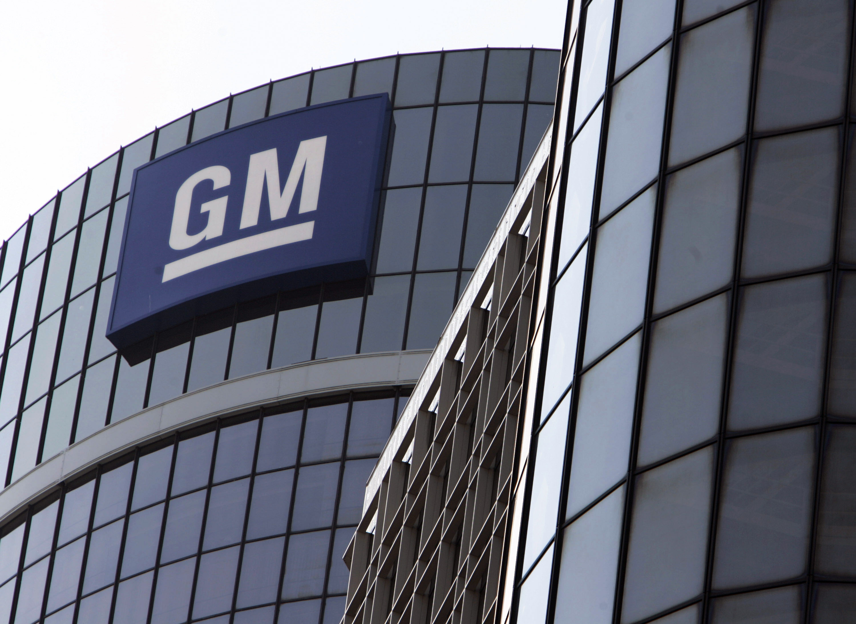 The exterior of General Motors headquarters in the Renaissan
