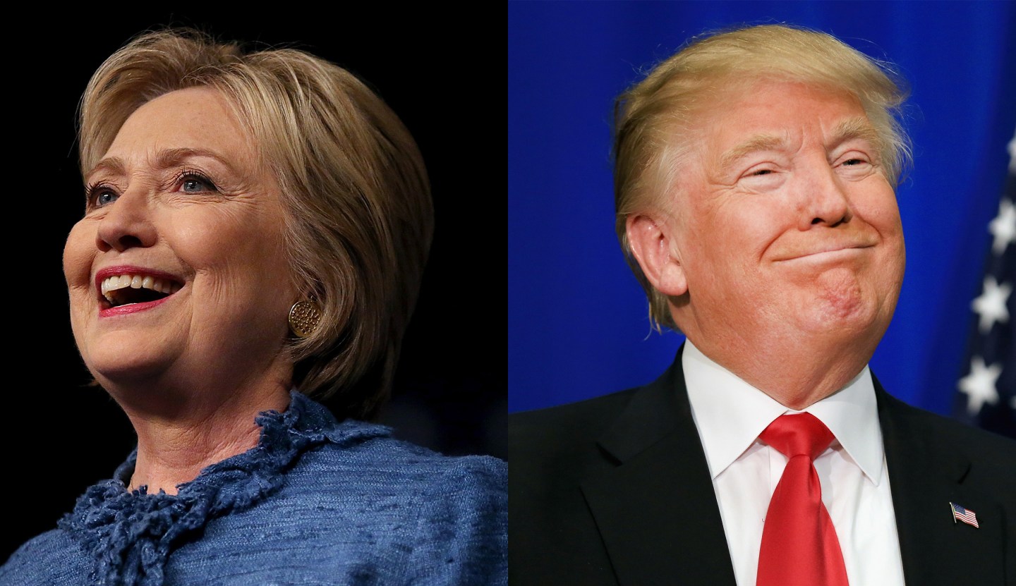 Donald Trump, Hillary Clinton Likely to Sweep ‘Acela Primary’