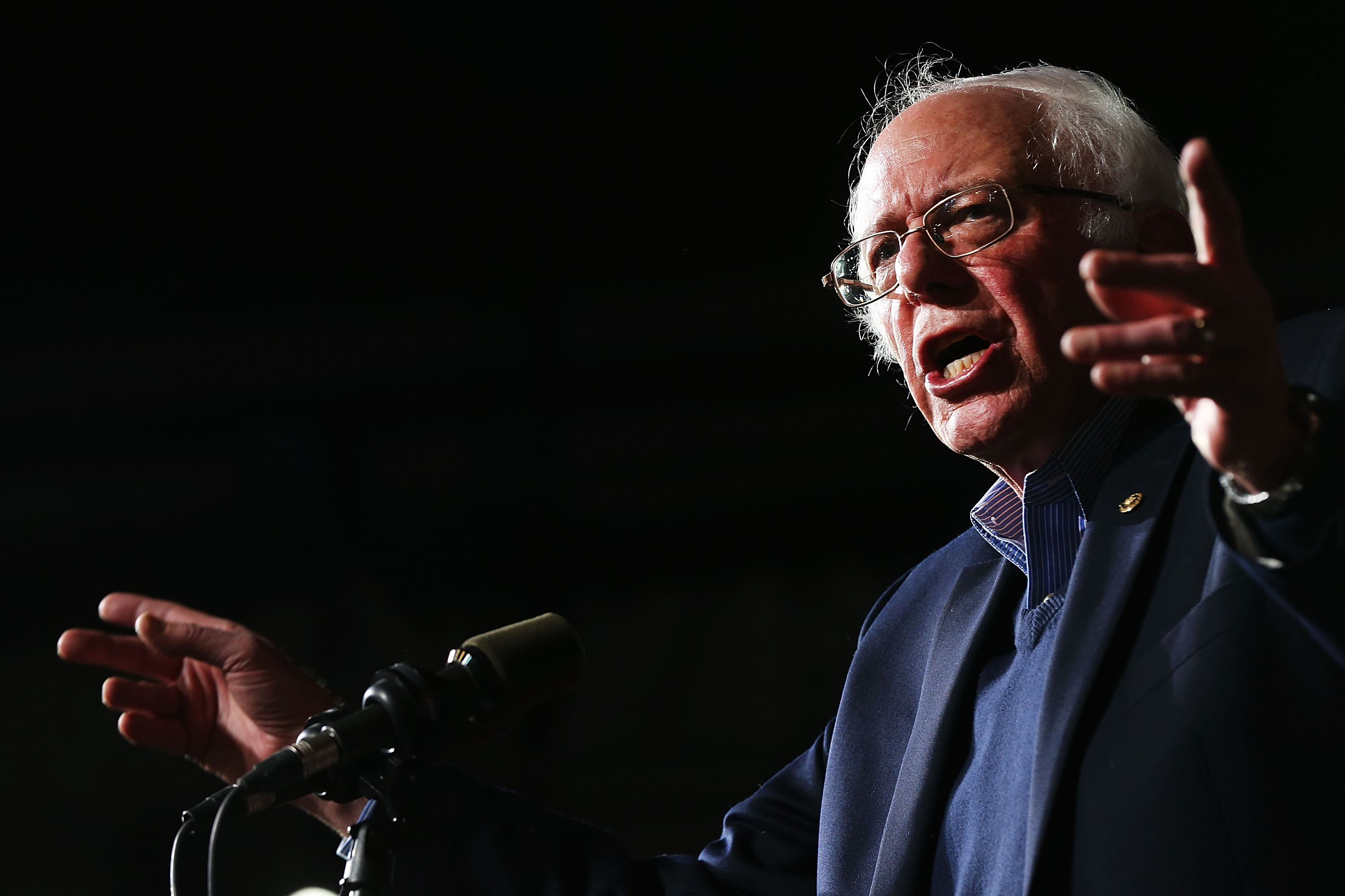 Bernie Sanders Holds Super Tuesday Campaign Rally In Vermont