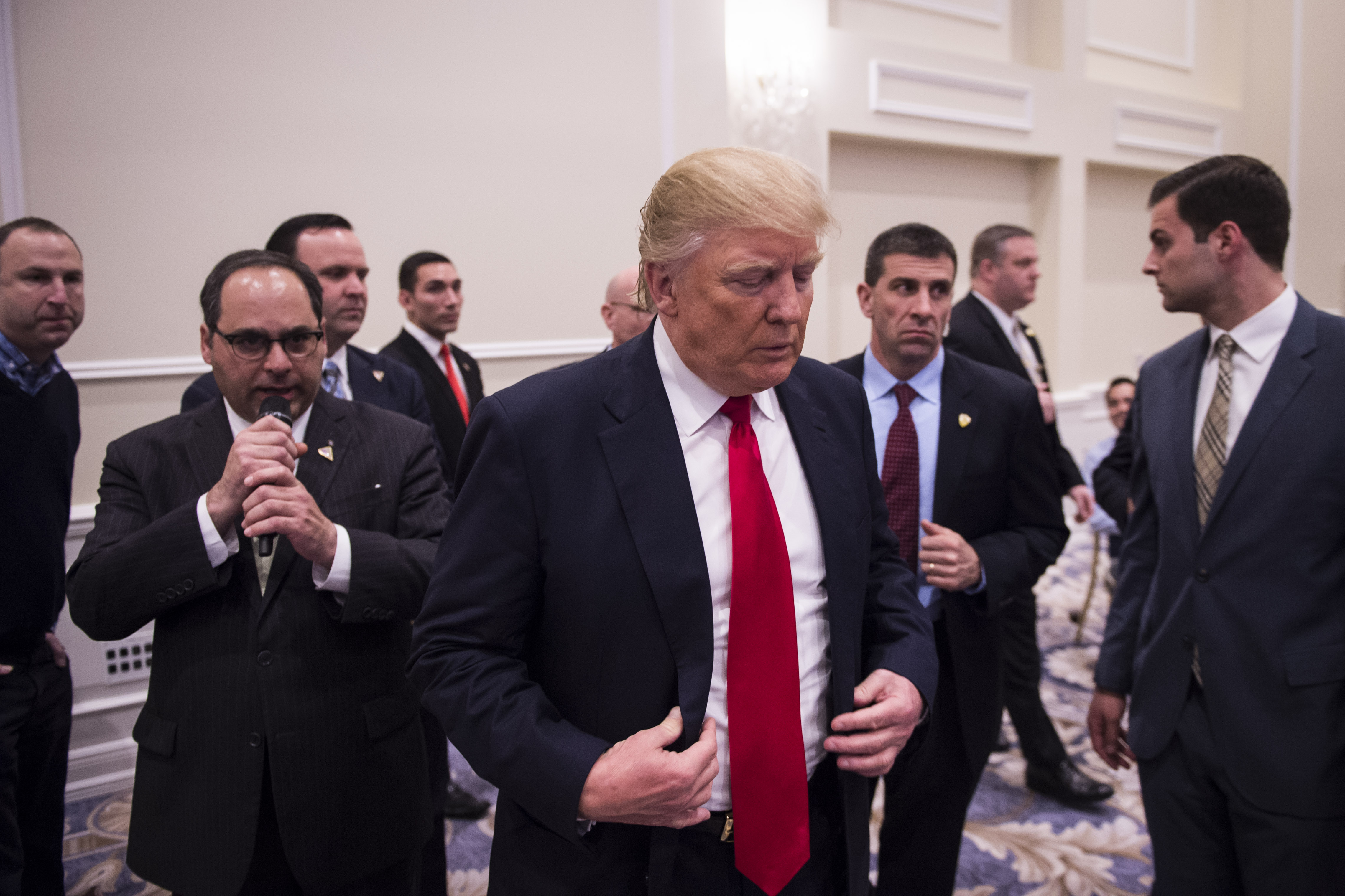 Donald Trump in Jupiter, Florida.