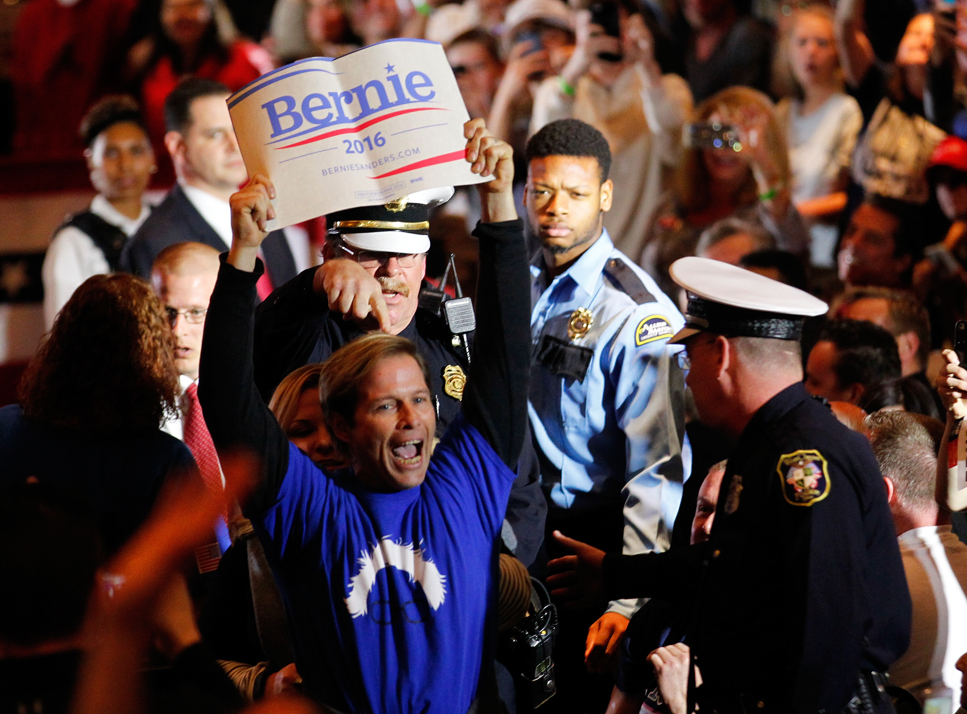 Christopher Bales, Sanders Supporter