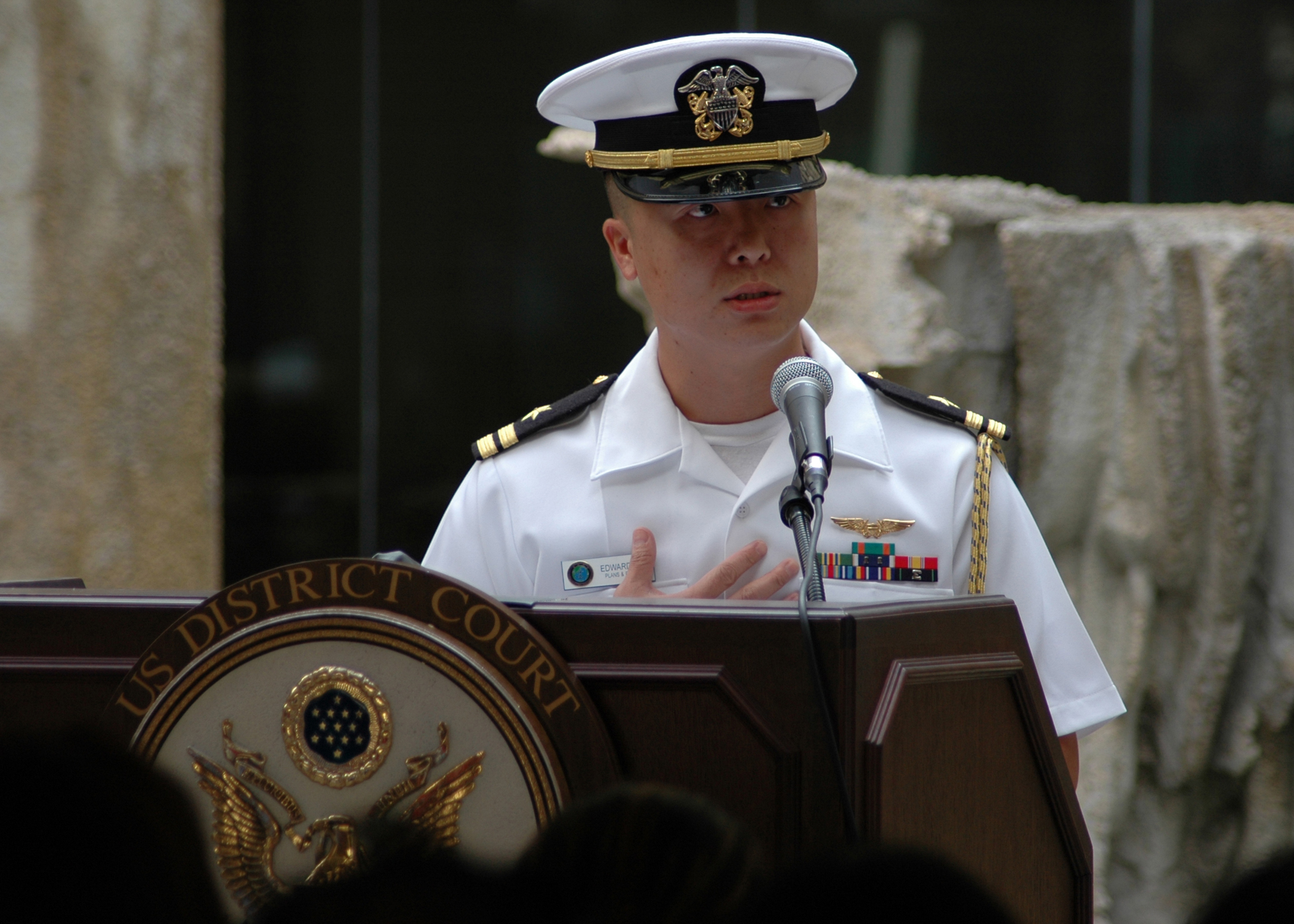 Naturalization ceremony