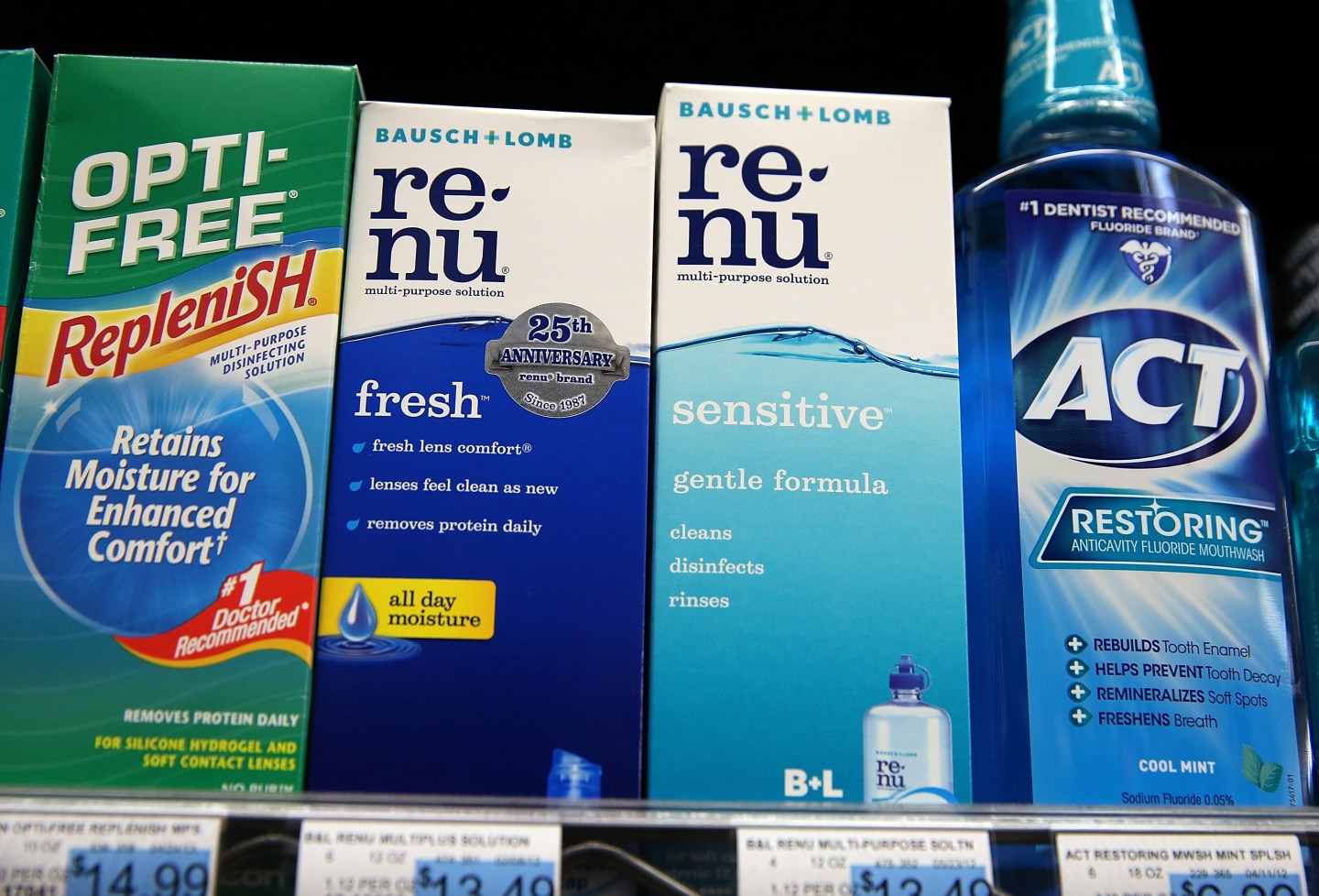 Valeant To Buy Bausch & Lomb For $8.7 Billion