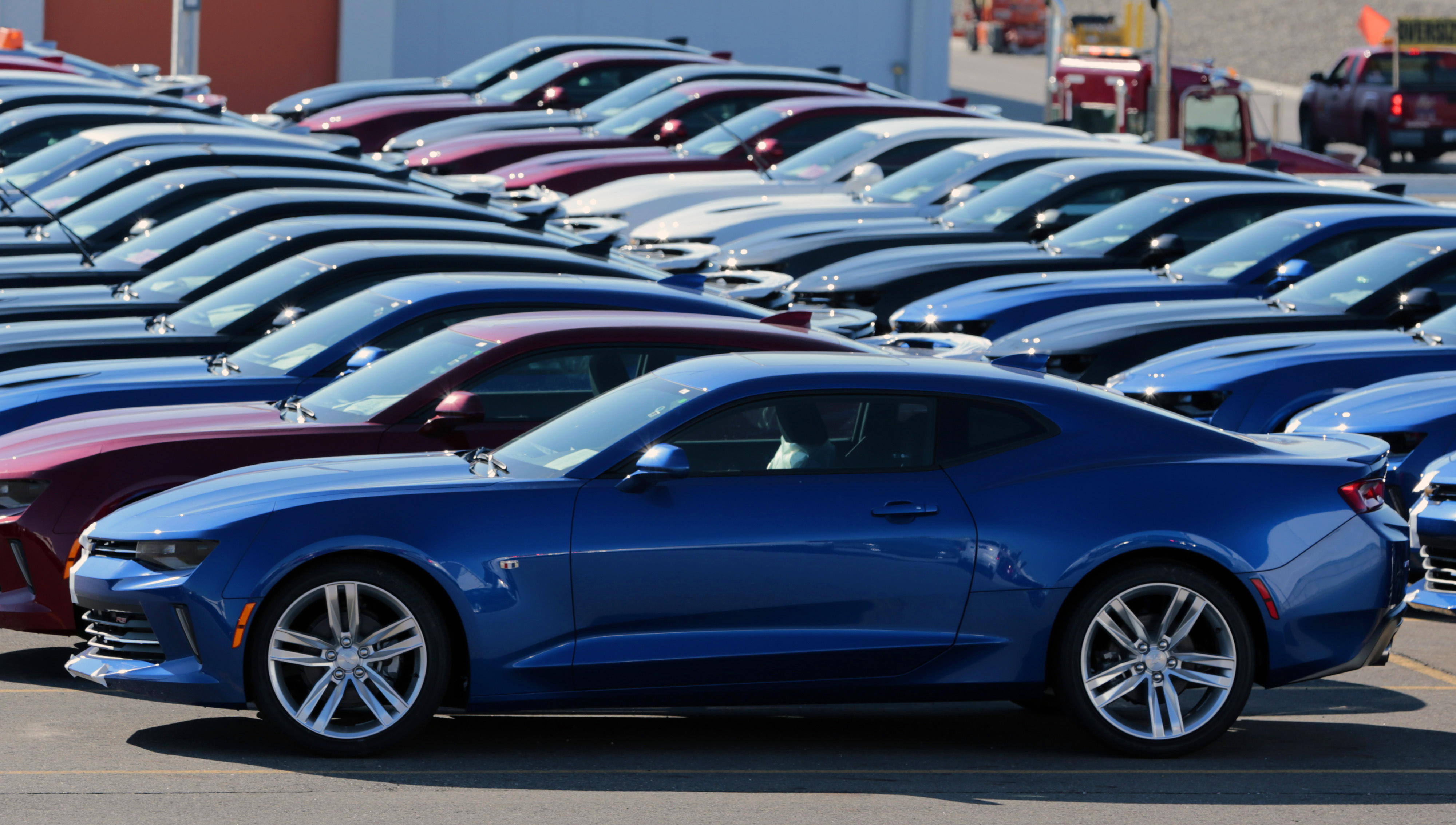 First General Motors Co. 2016 Camaro Rolls Off The Assembly Line