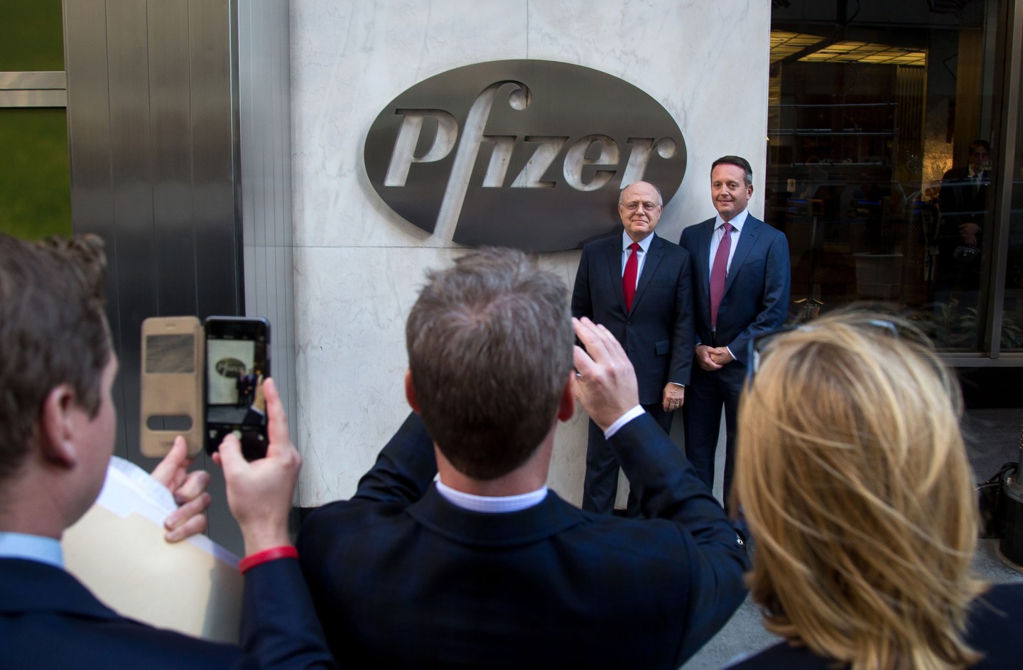 Pfizer Inc. Headquarters As They Agree To Combine With Allergan Plc In $160 Billion Deal