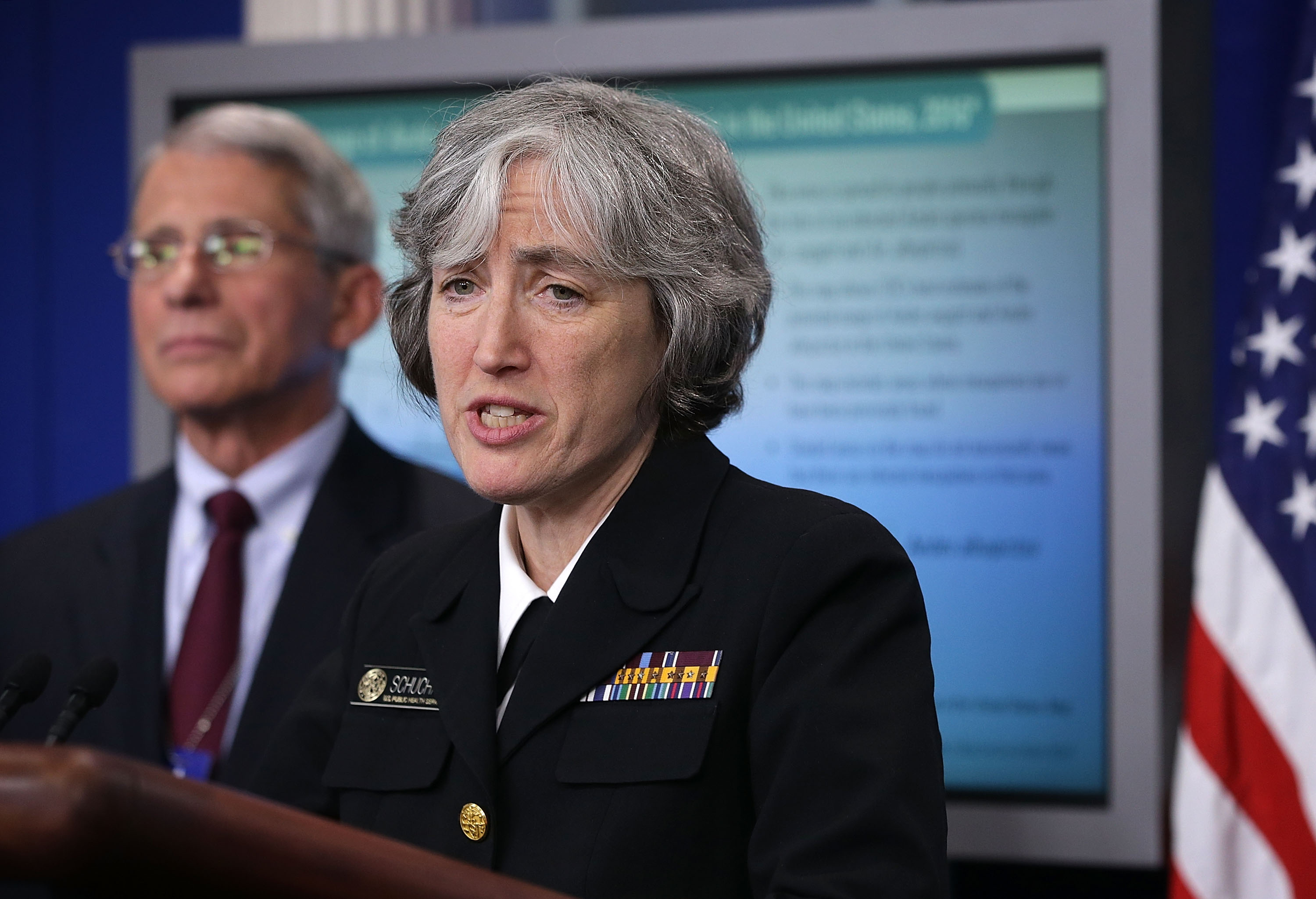NIH Director Anthony Fauci Dr. Anthony Fauci Addresses The Press During The White House Briefing
