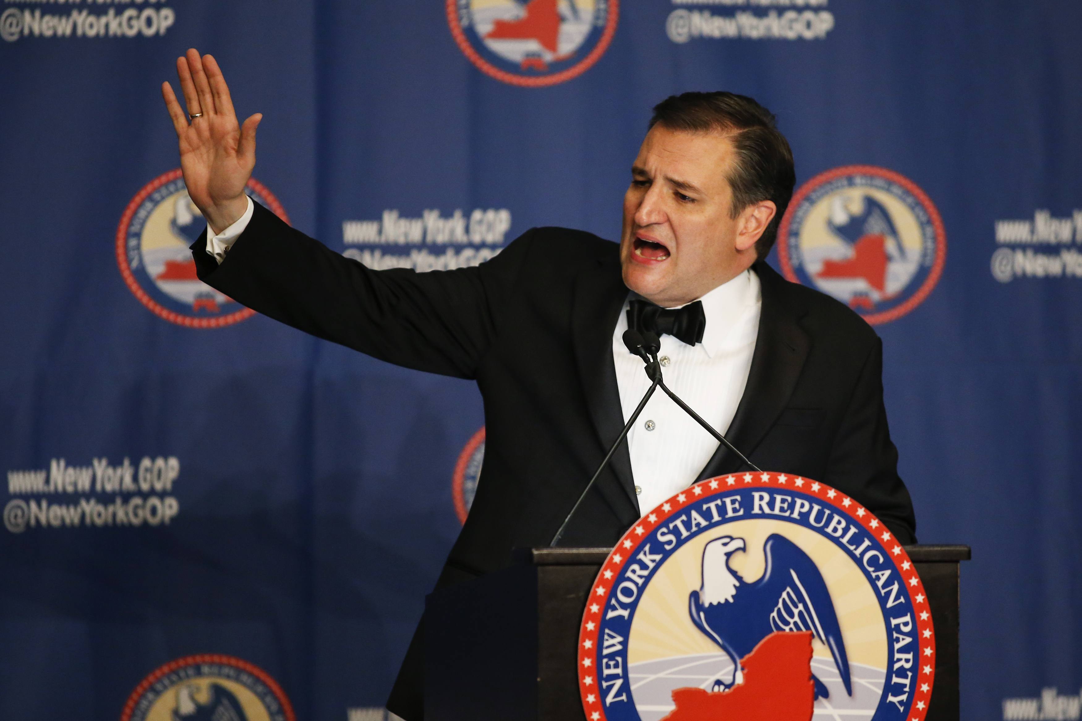 Republican Presidential Candidates Attend NY GOP Gala In New York City
