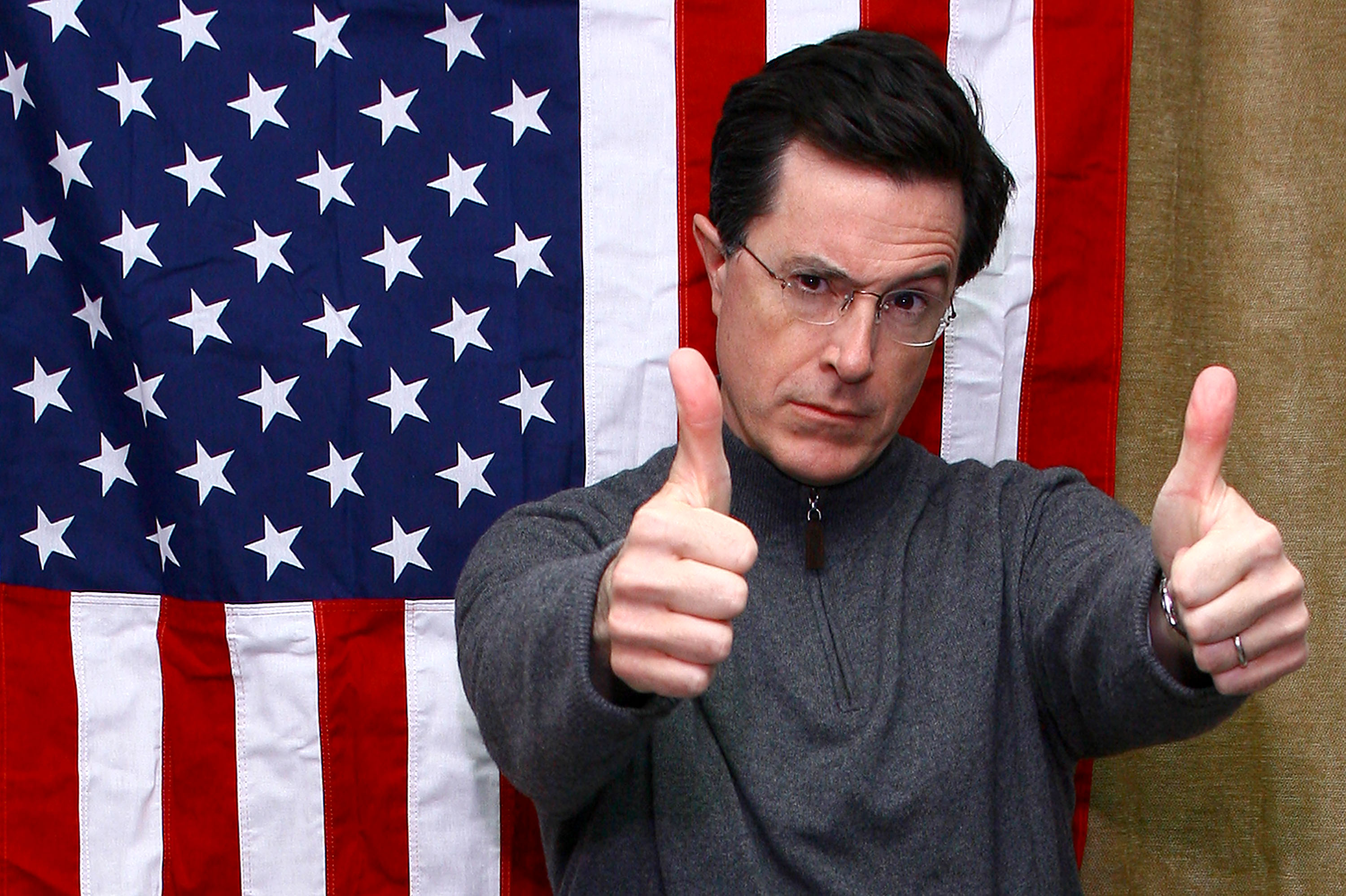 Stephen Colbert Celebrates AmeriCone Dream Ben & Jerry's Ice Cream