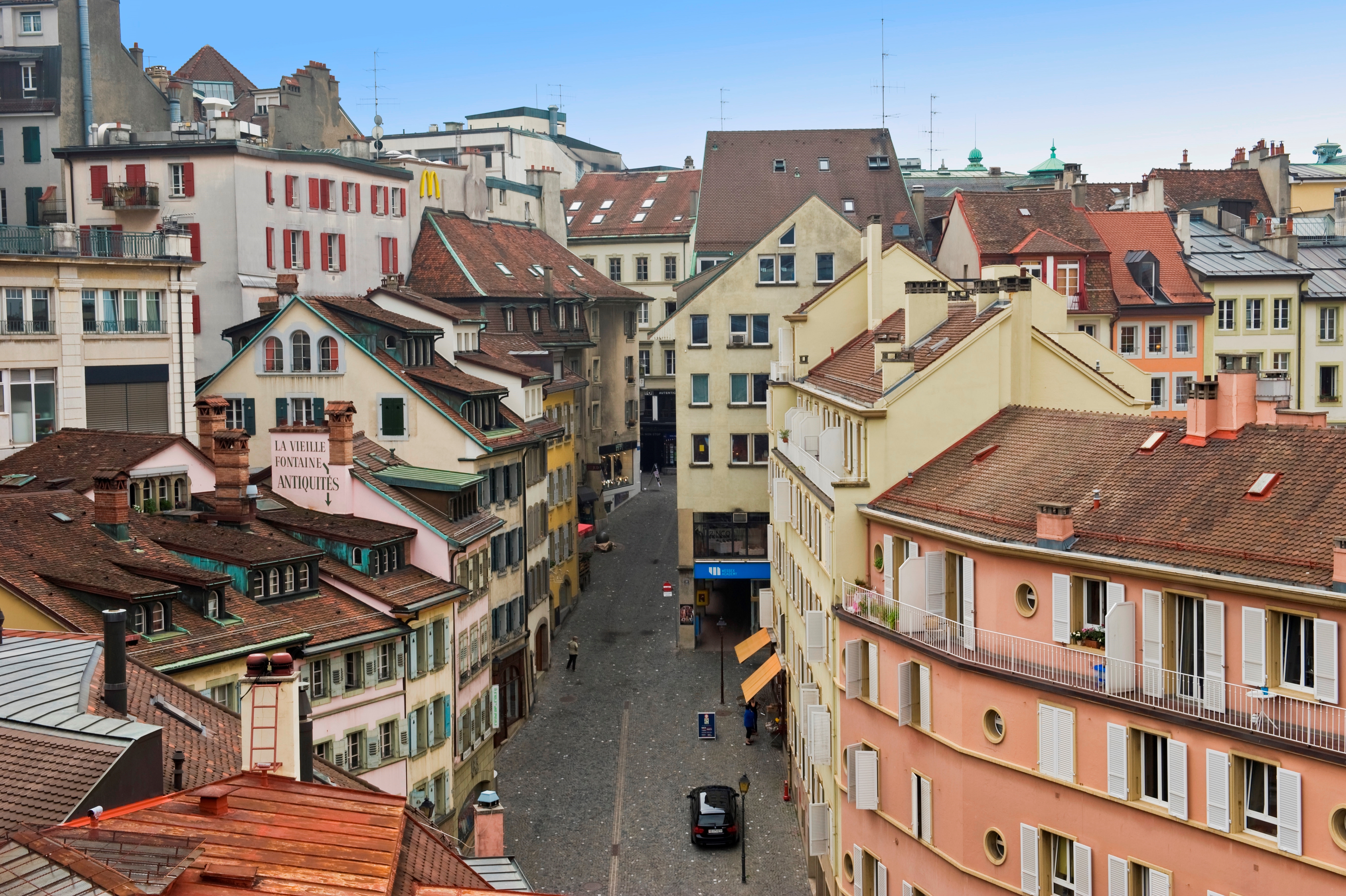 Old Town. Lausanne. Switzerland