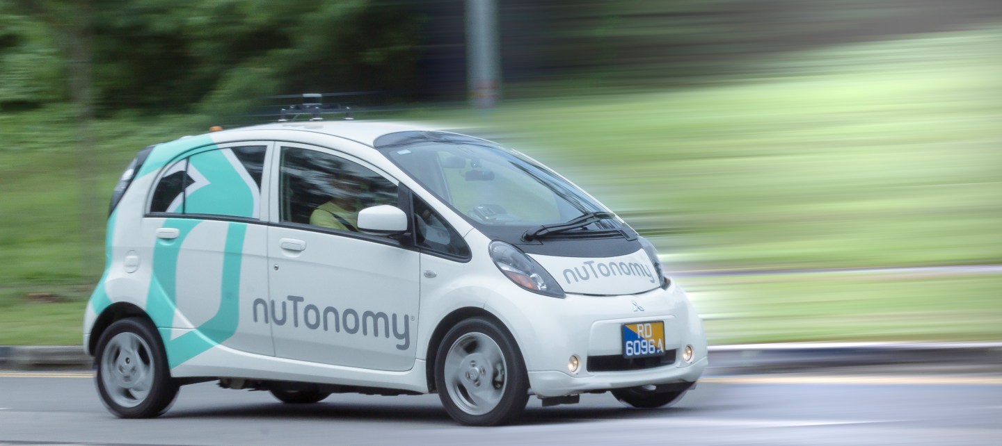 NuTonomy Raises $16M As It Pursues Self-Driving Taxis