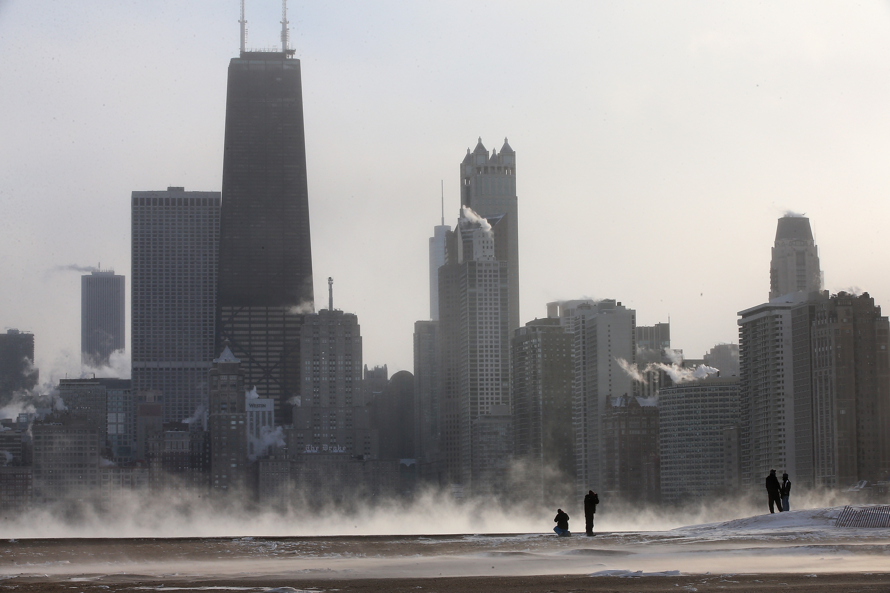 Sub-Zero Temperatures Put Chicago Into Deep Freeze