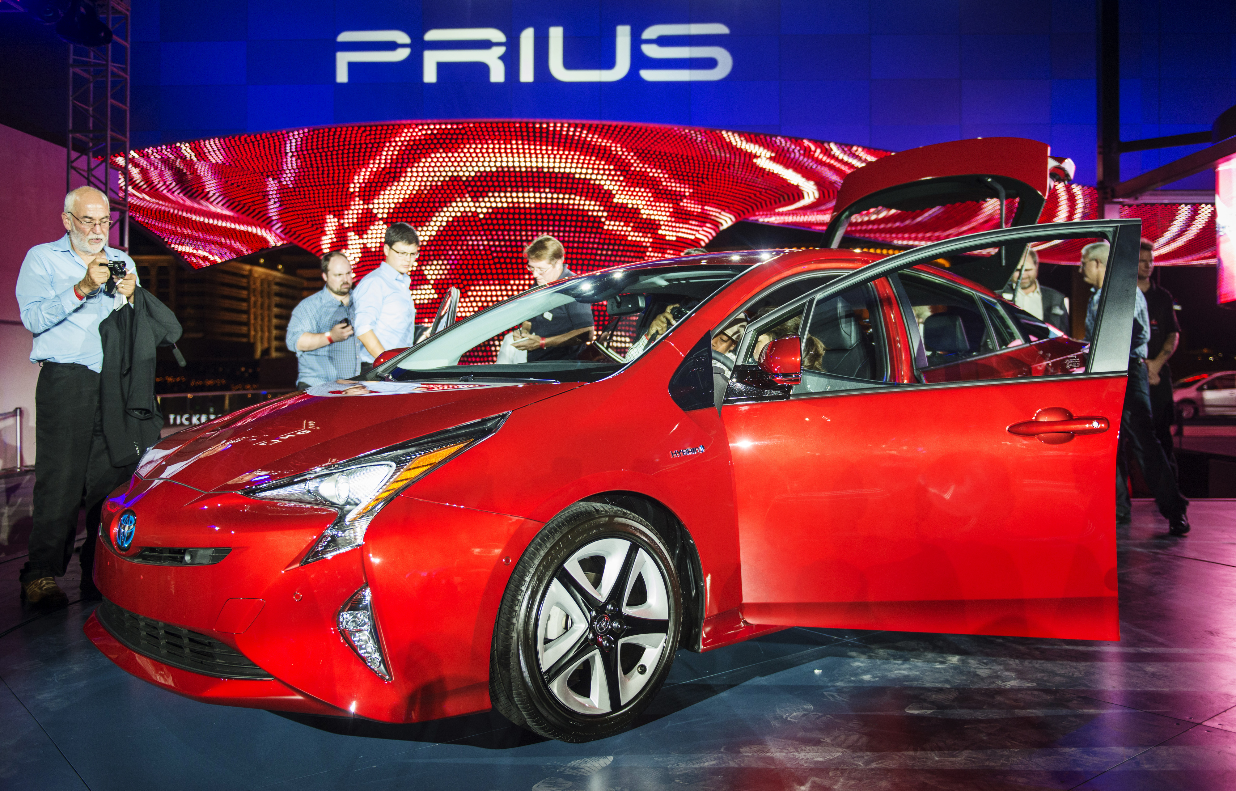 World Premiere Of The 2016 Toyota Motor Corp. Prius