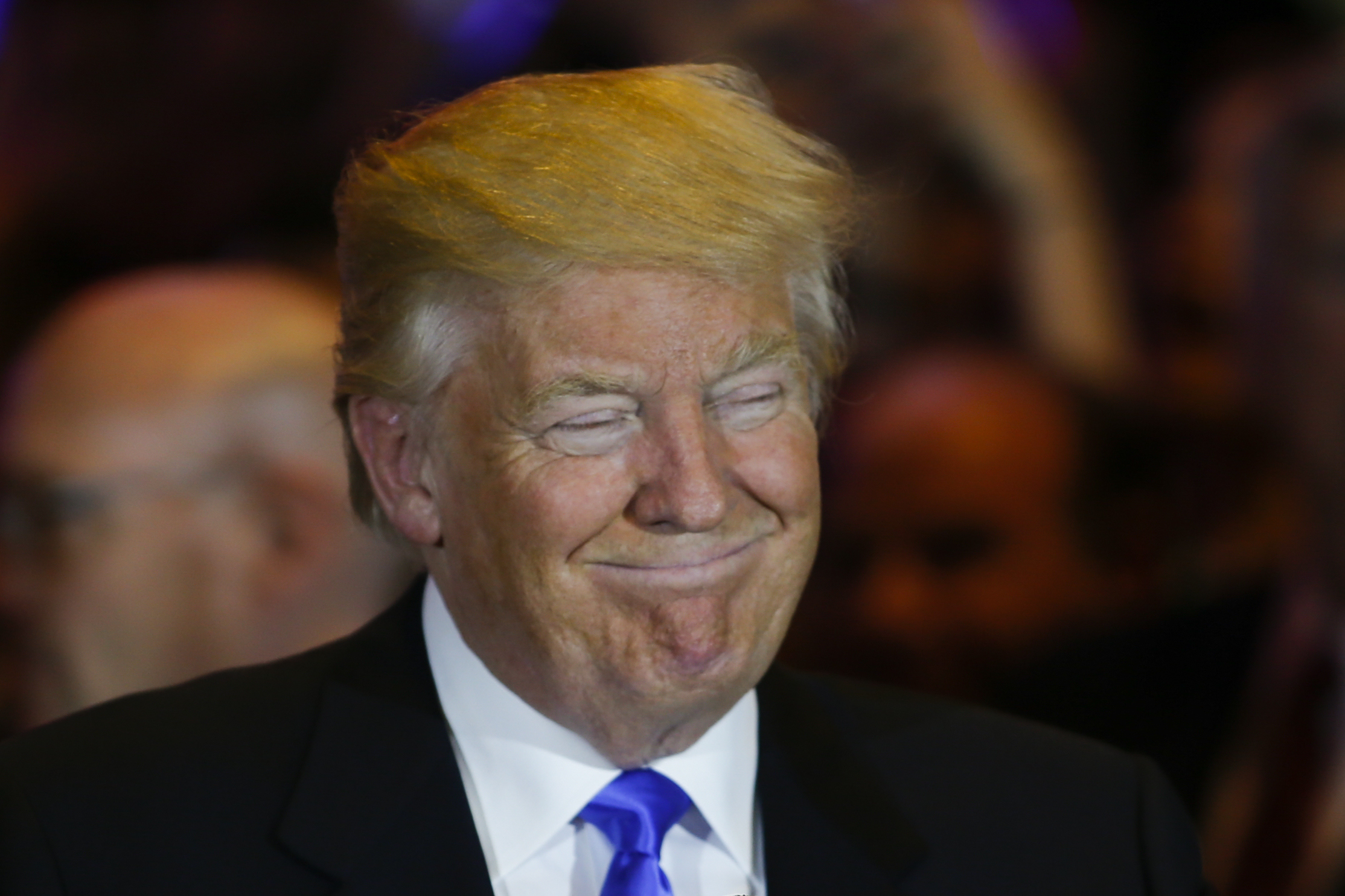 GOP Presidential Candidate Donald Trump Holds Indiana Primary Night Gathering In New York
