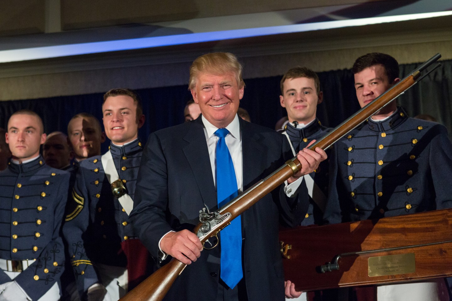 Giuliani, Trump, Santorum And Scott Address Citadel Republican Society