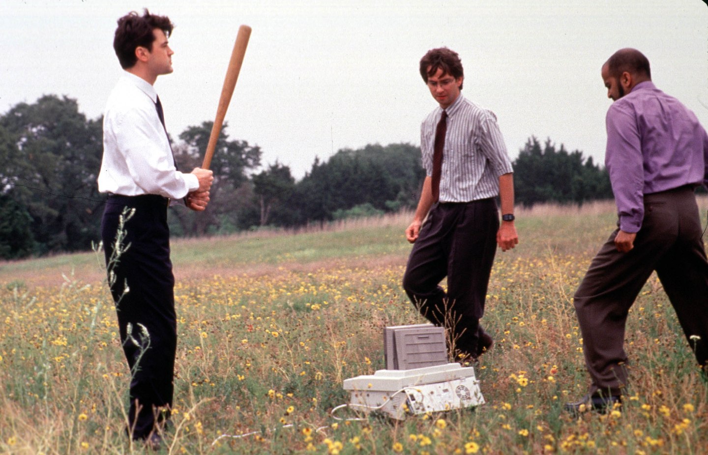 Ron Livingston David Herman And Ajay Naidu Take Their Ultimate Revenge On Their Dreaded Nemesis Th