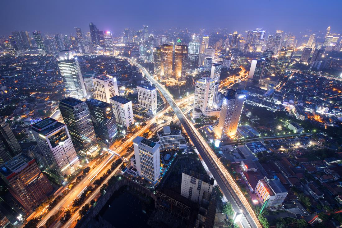 Skyline of Jakarta
