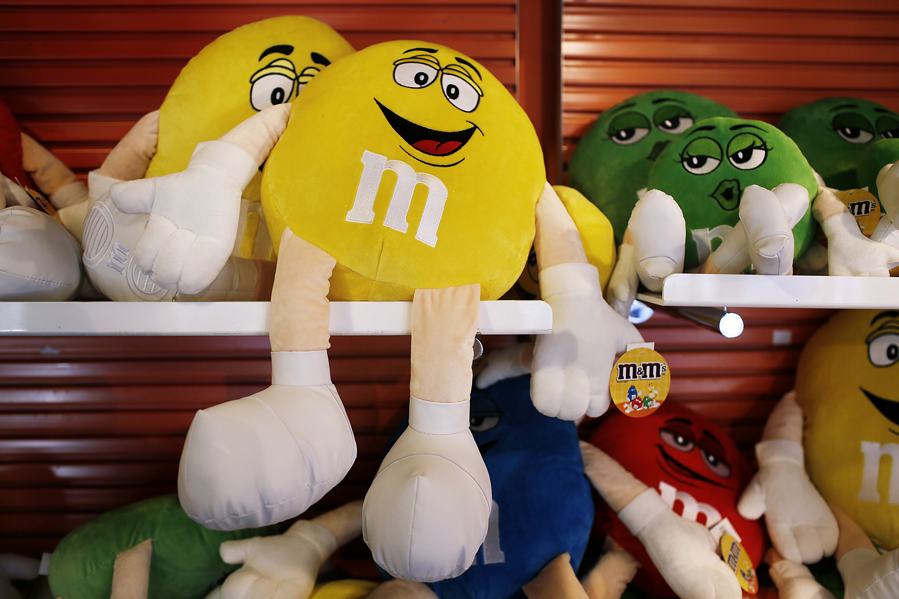 General Views From Inside of The M&M's World Store