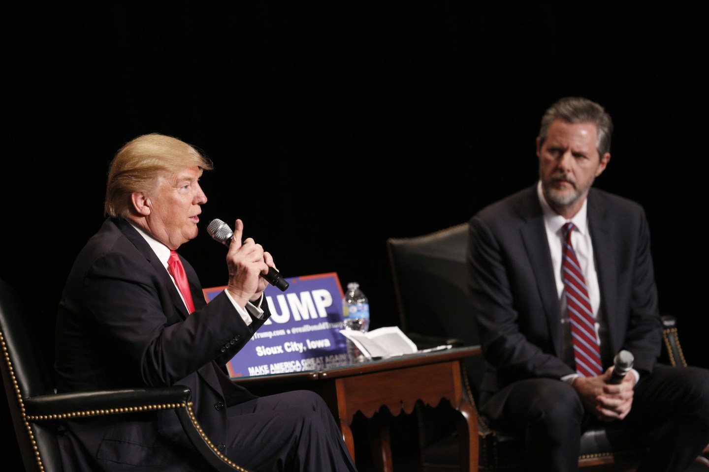 Presidential Candidate Donald Trump Holds Iowa Campaign Rallies